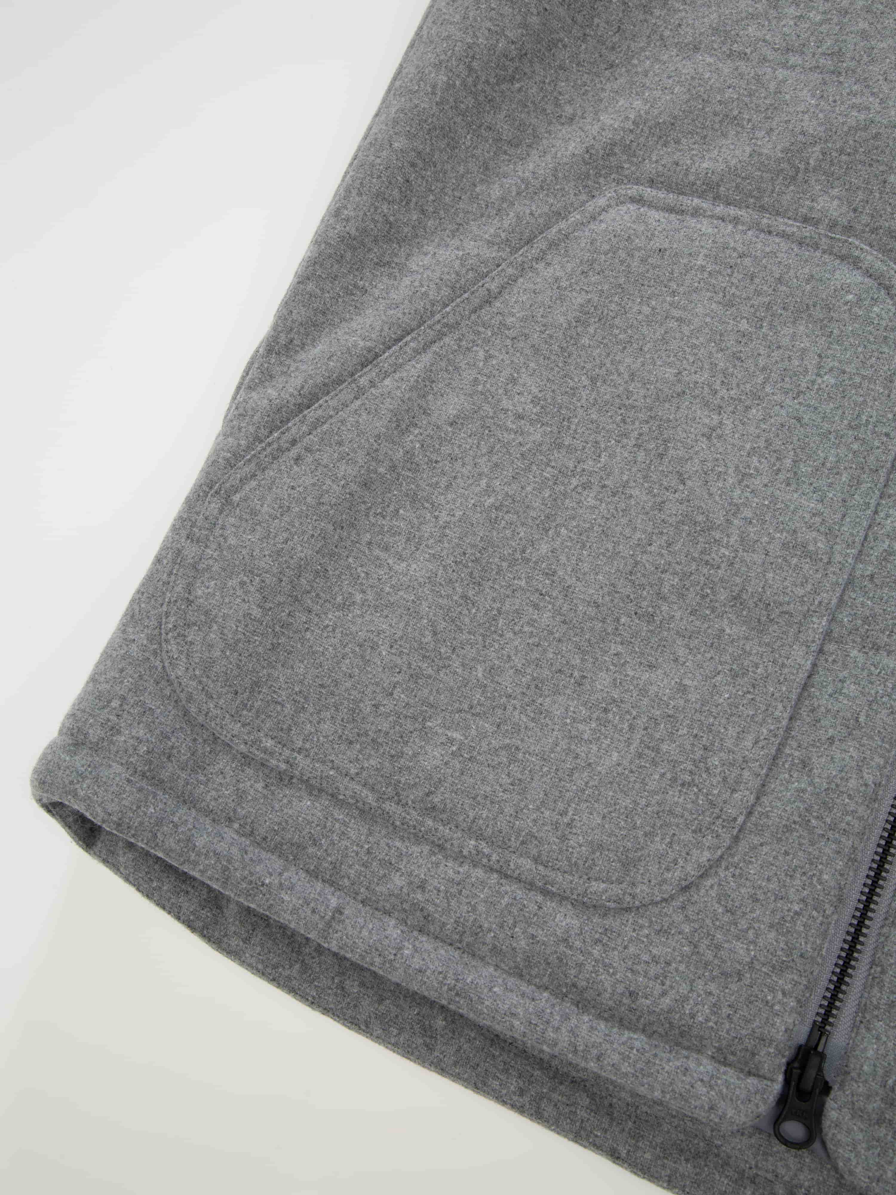 Dovrefjell Ullvest Grey Melange