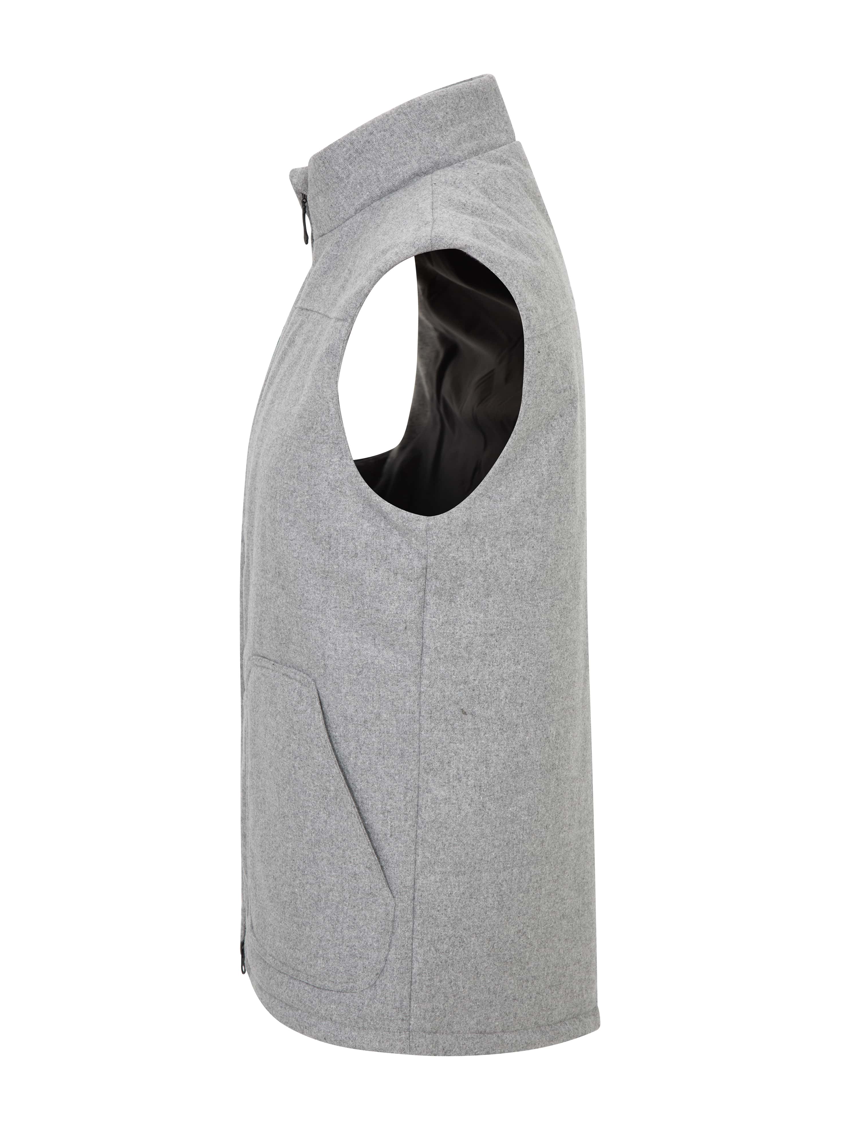 Dovrefjell Ullvest Grey Melange