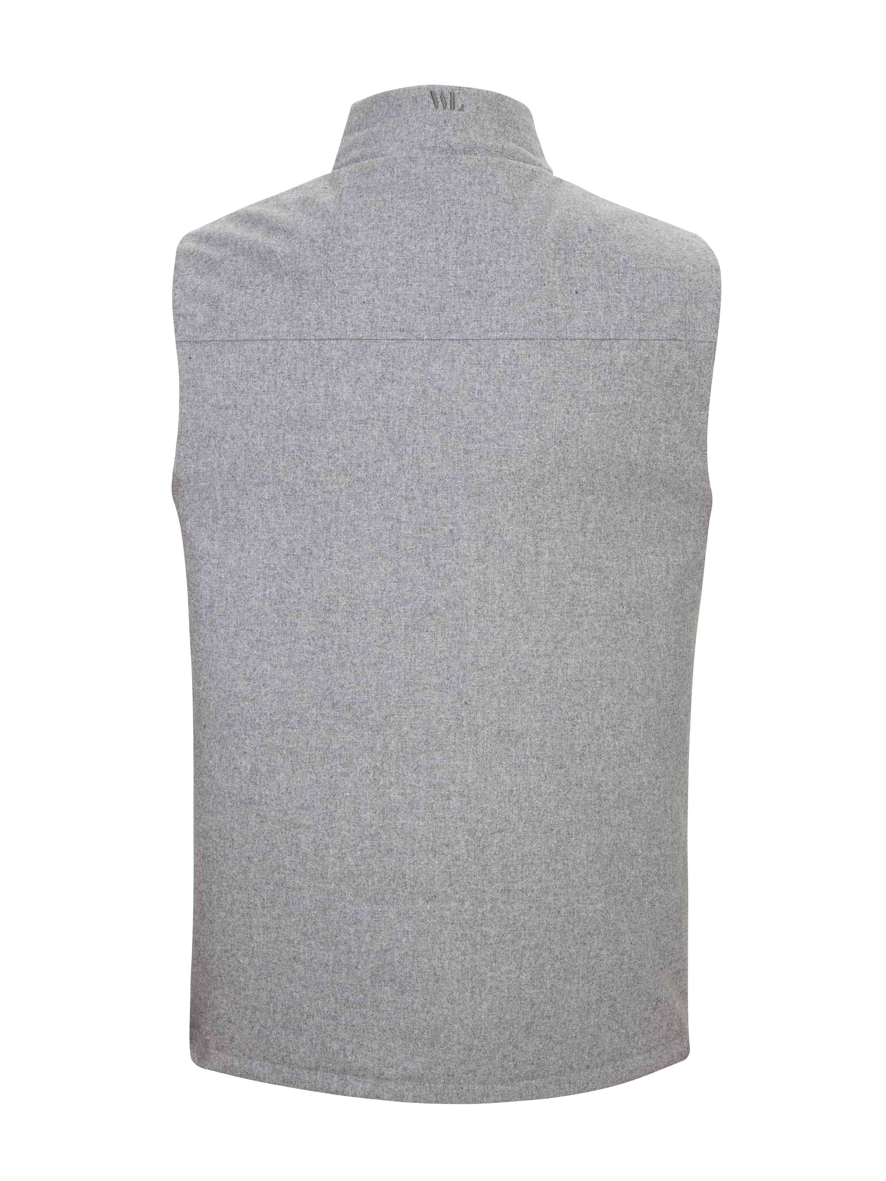 Dovrefjell Ullvest Grey Melange