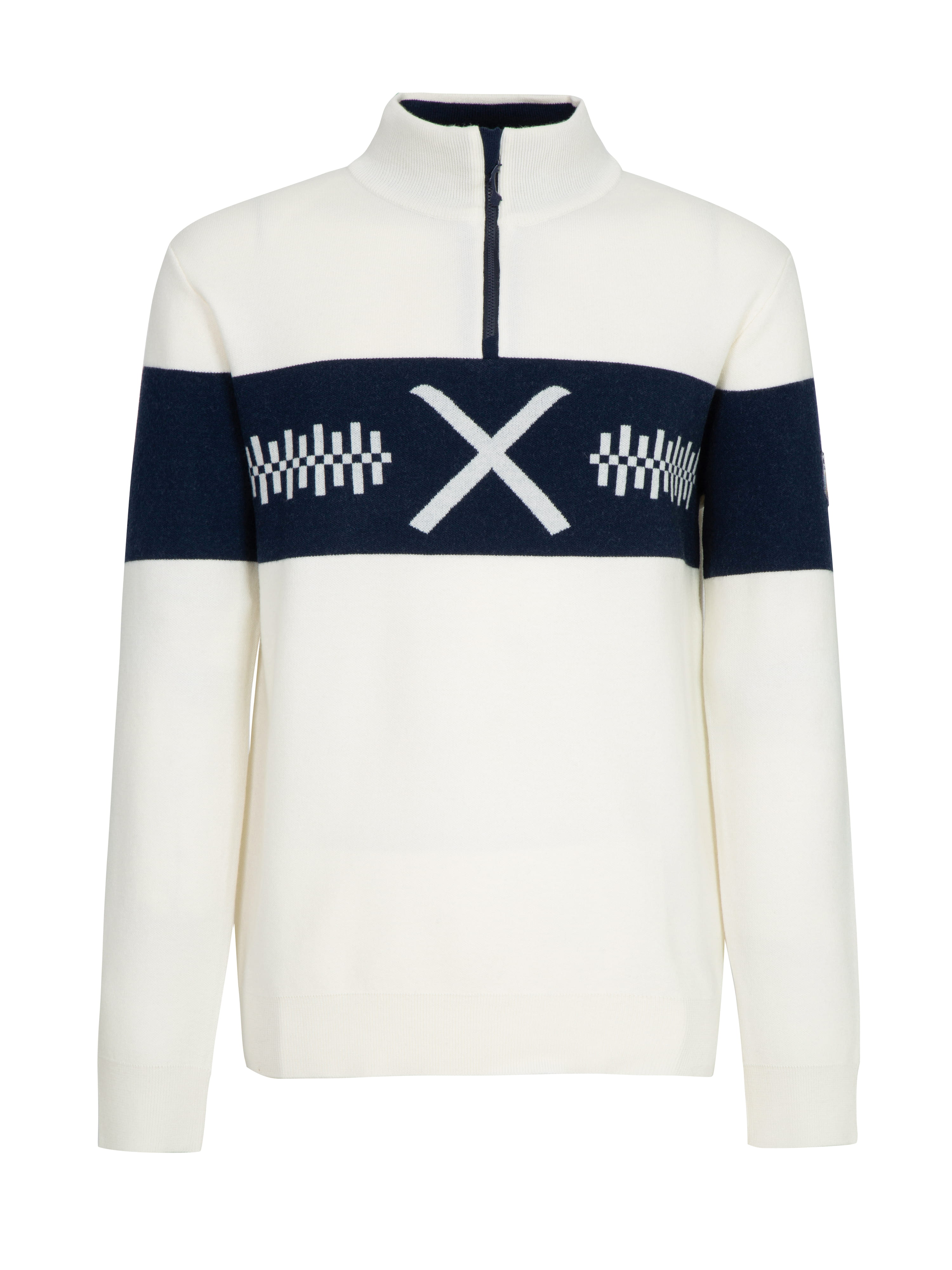 Hemsedal Half-zip Ullgenser Snow White