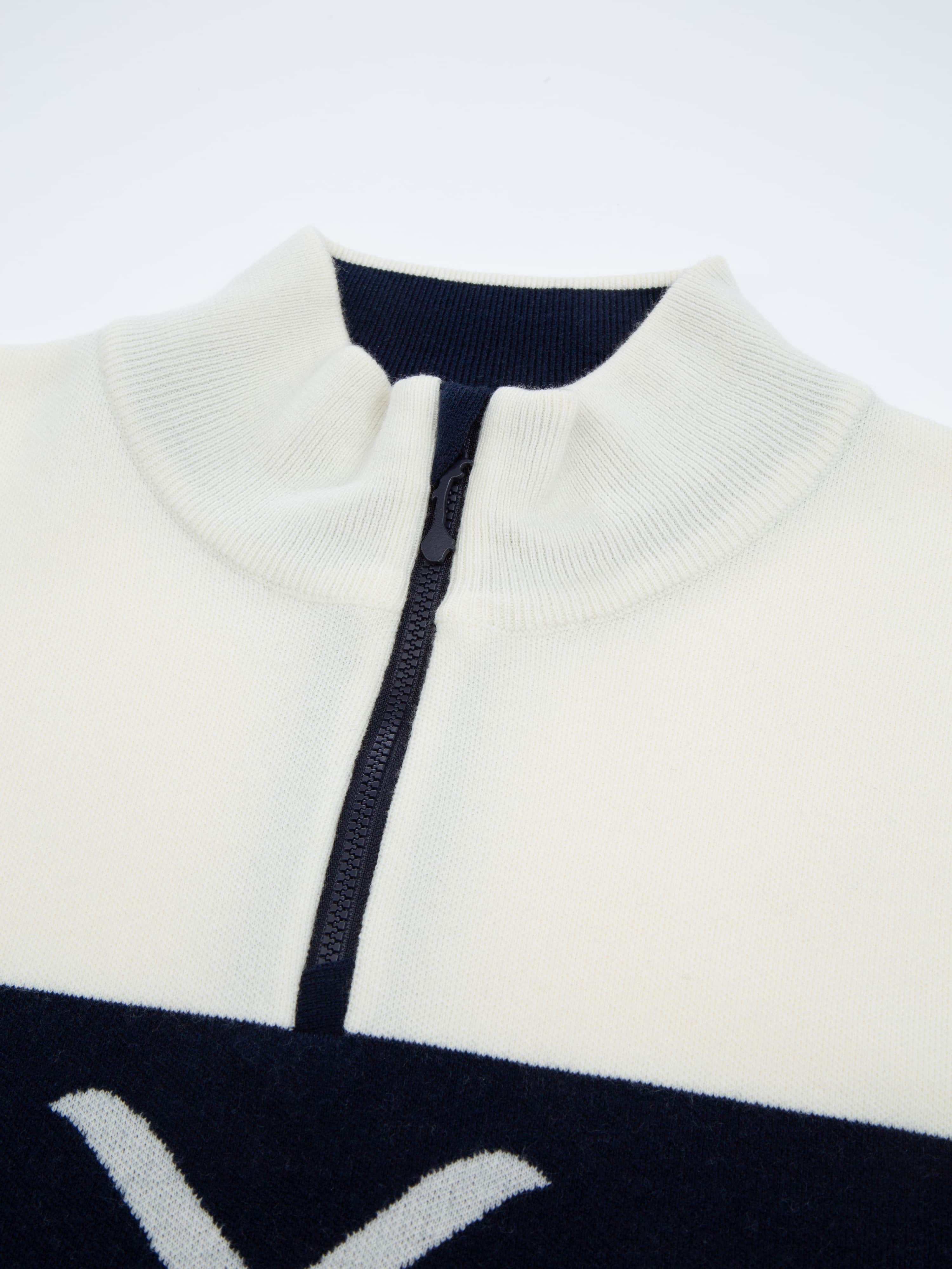 Hemsedal Half-zip Ullgenser Snow White