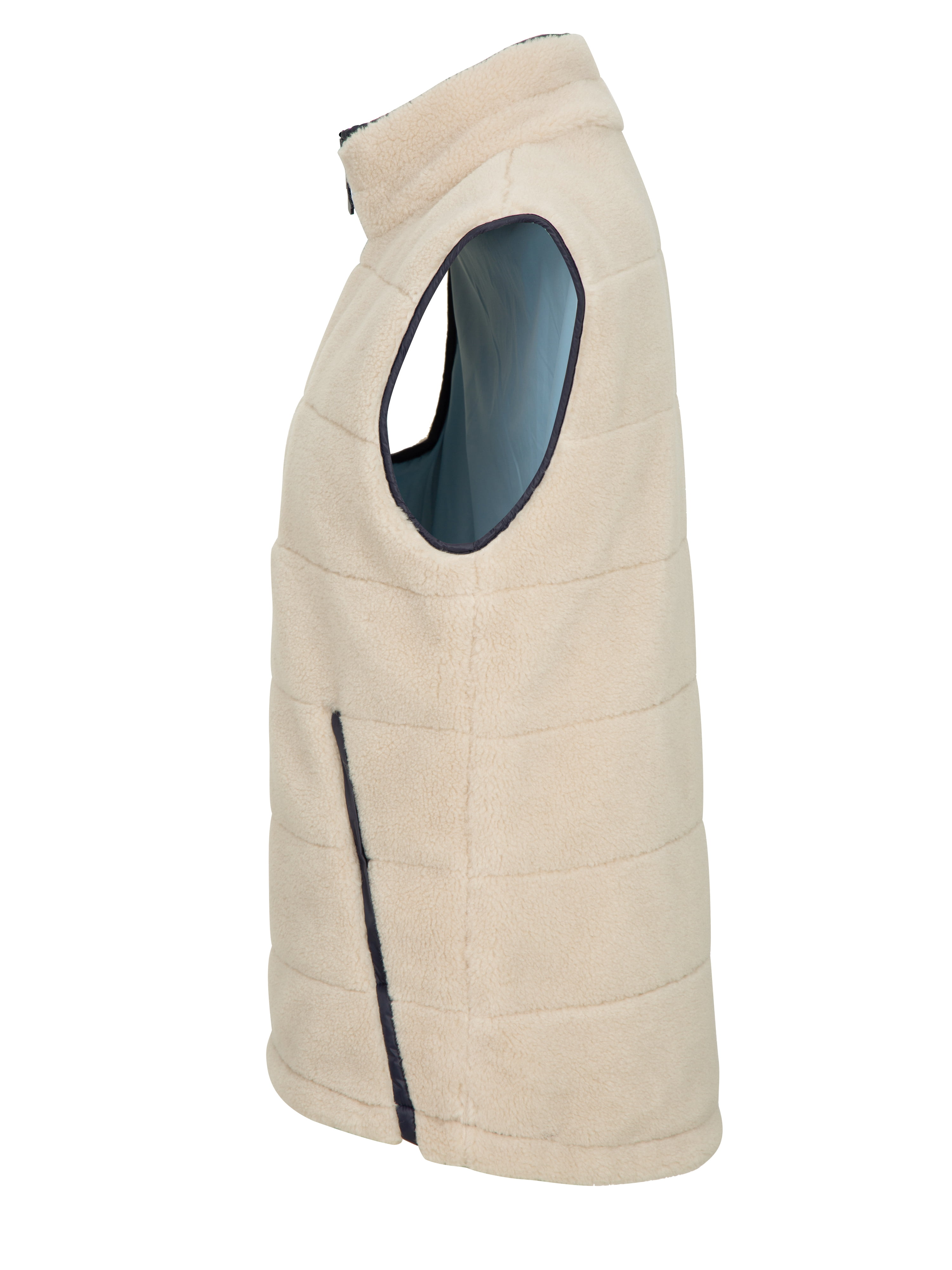 Nusfjord Fleece Vest Beige