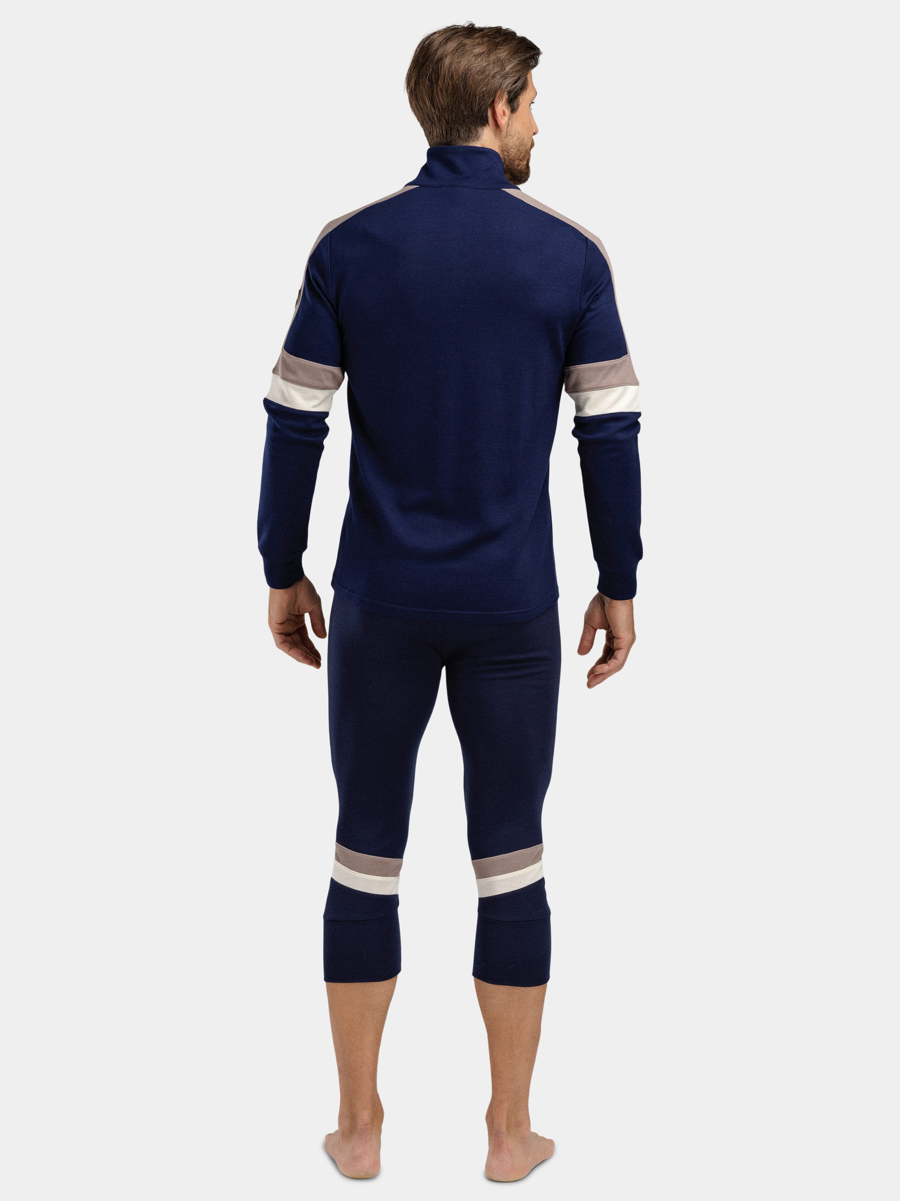 Rauland 3/4 Merino Stilongs Brown