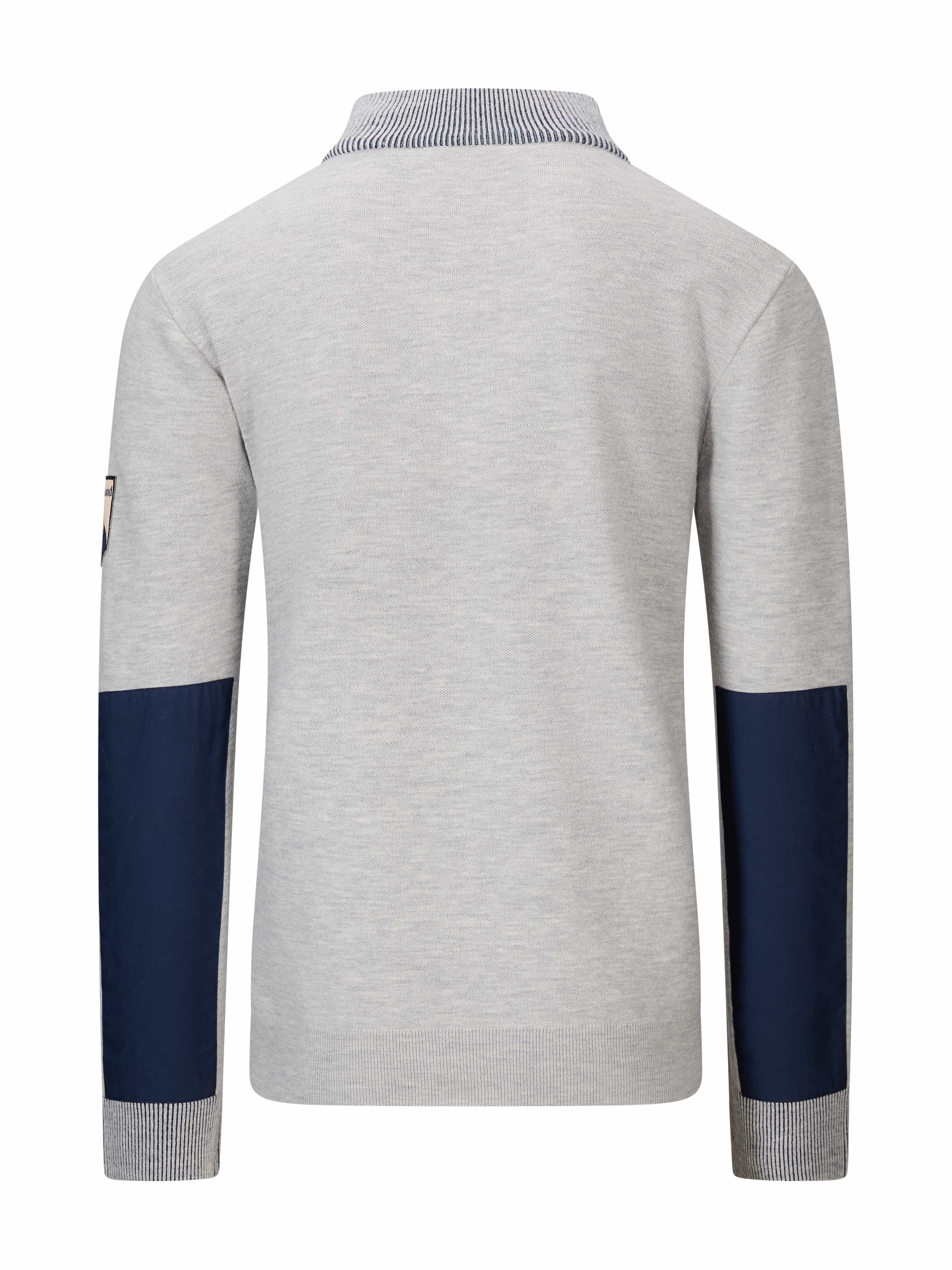 Tydal Half-Zip Ullgenser Grey Melange