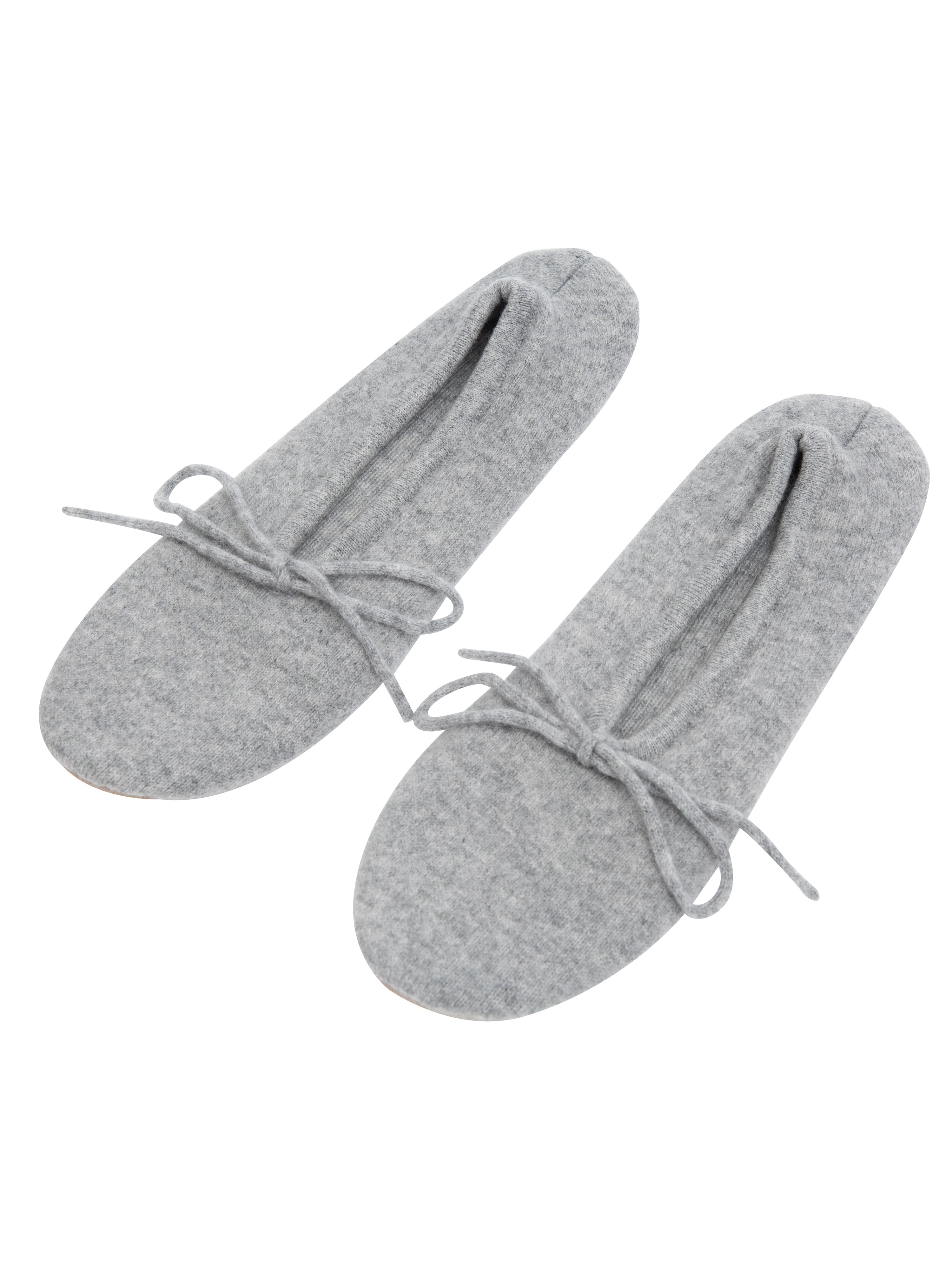 Stortoppen Kashmir Tøfler Grey melange