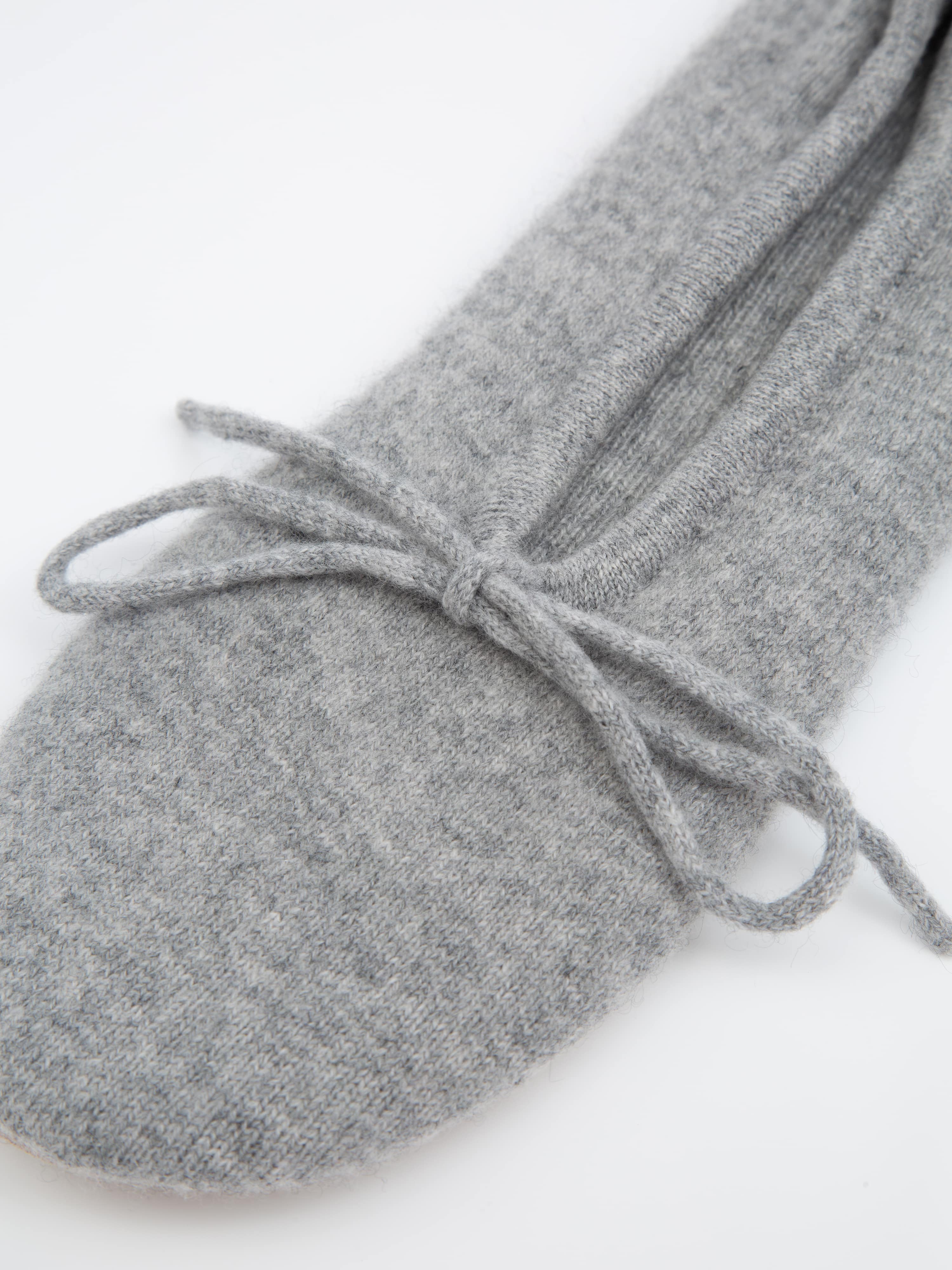 Stortoppen Kashmir Tøfler Grey melange