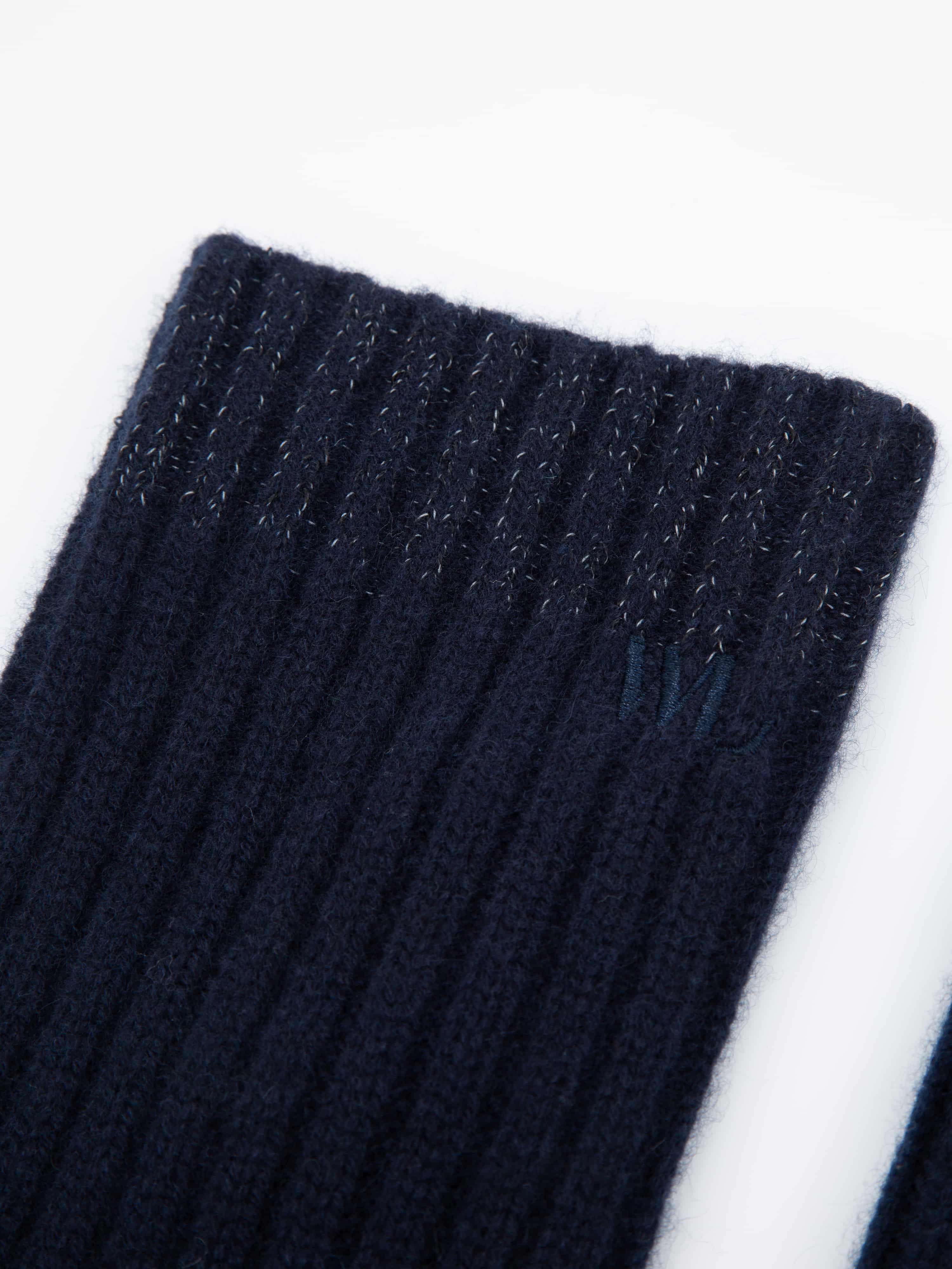 Moss Leggvarmere Blue Ink