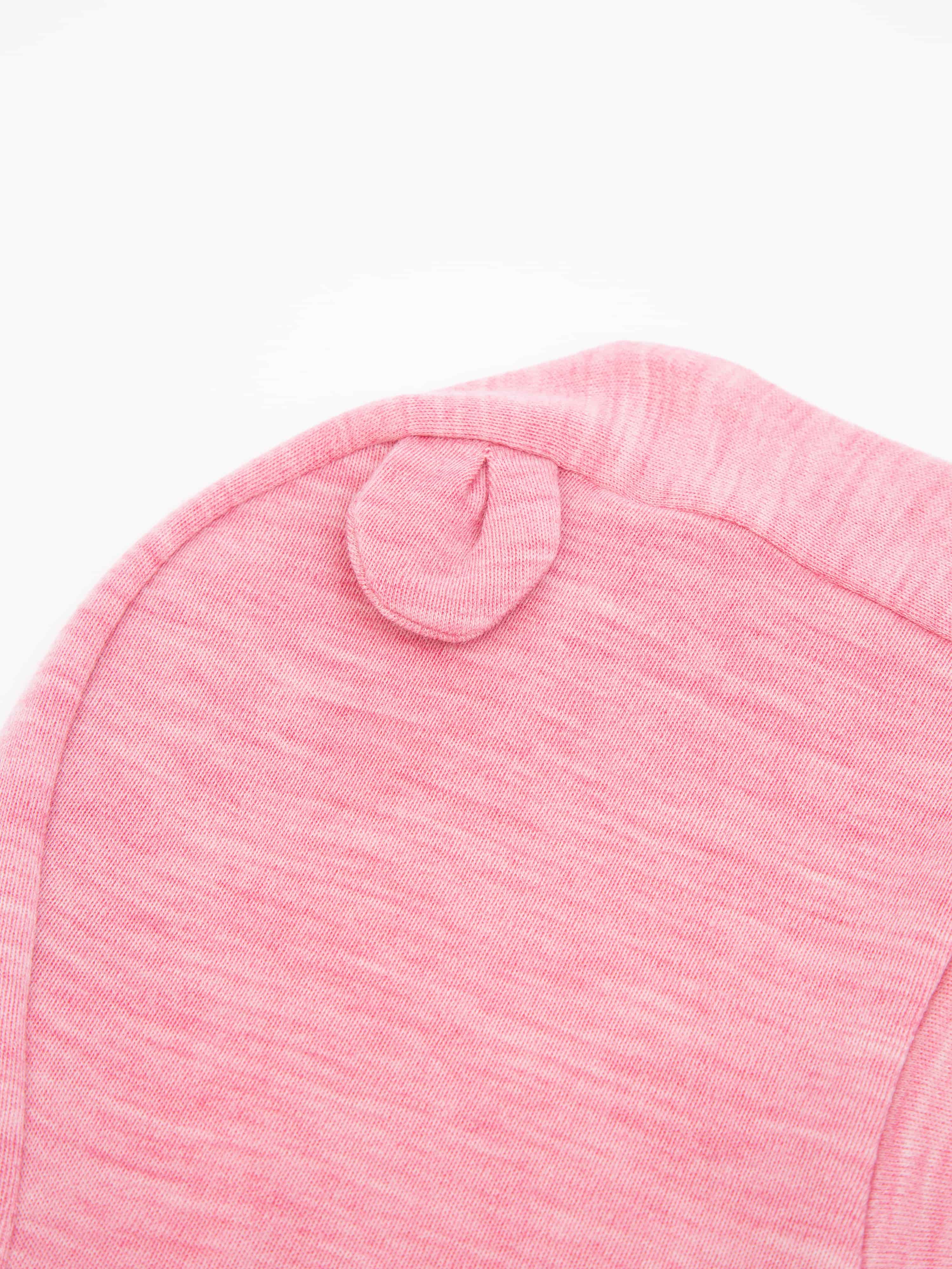 Levanger Merino Balaclava 0-3 år Rose Blush