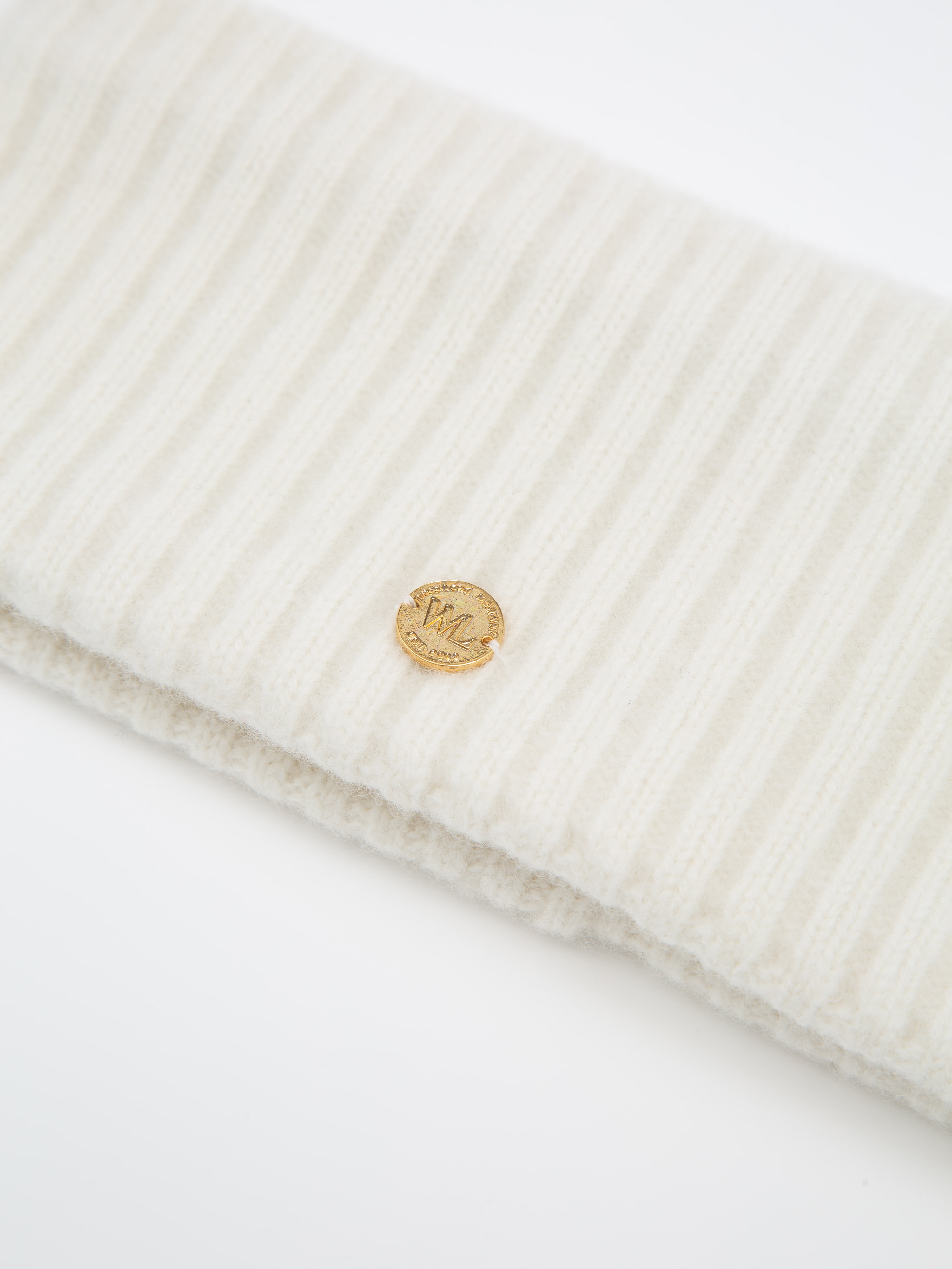 Stryn Strikket Pannebånd Snow White