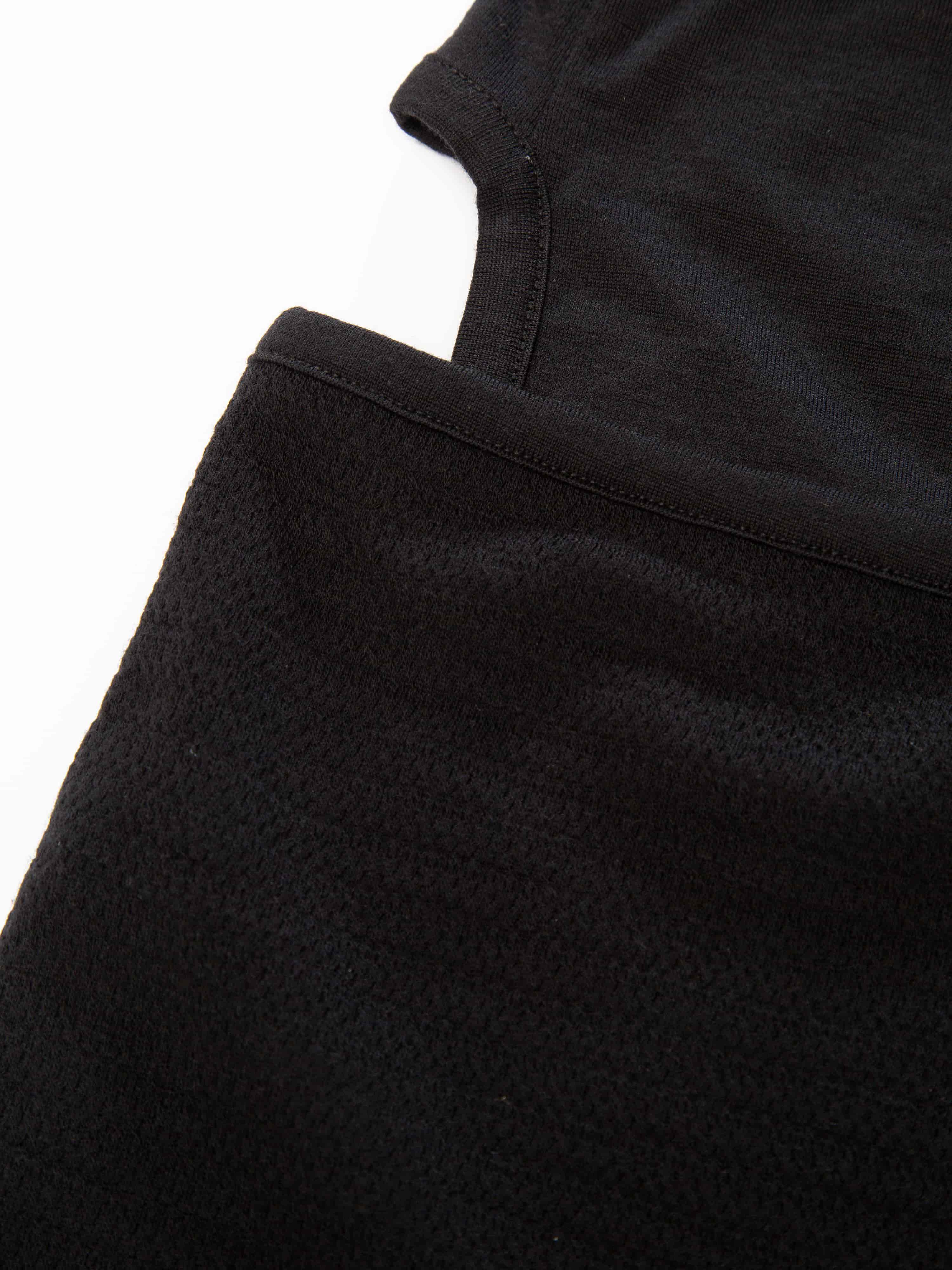 Trysil Merino Balaclava Barn Black