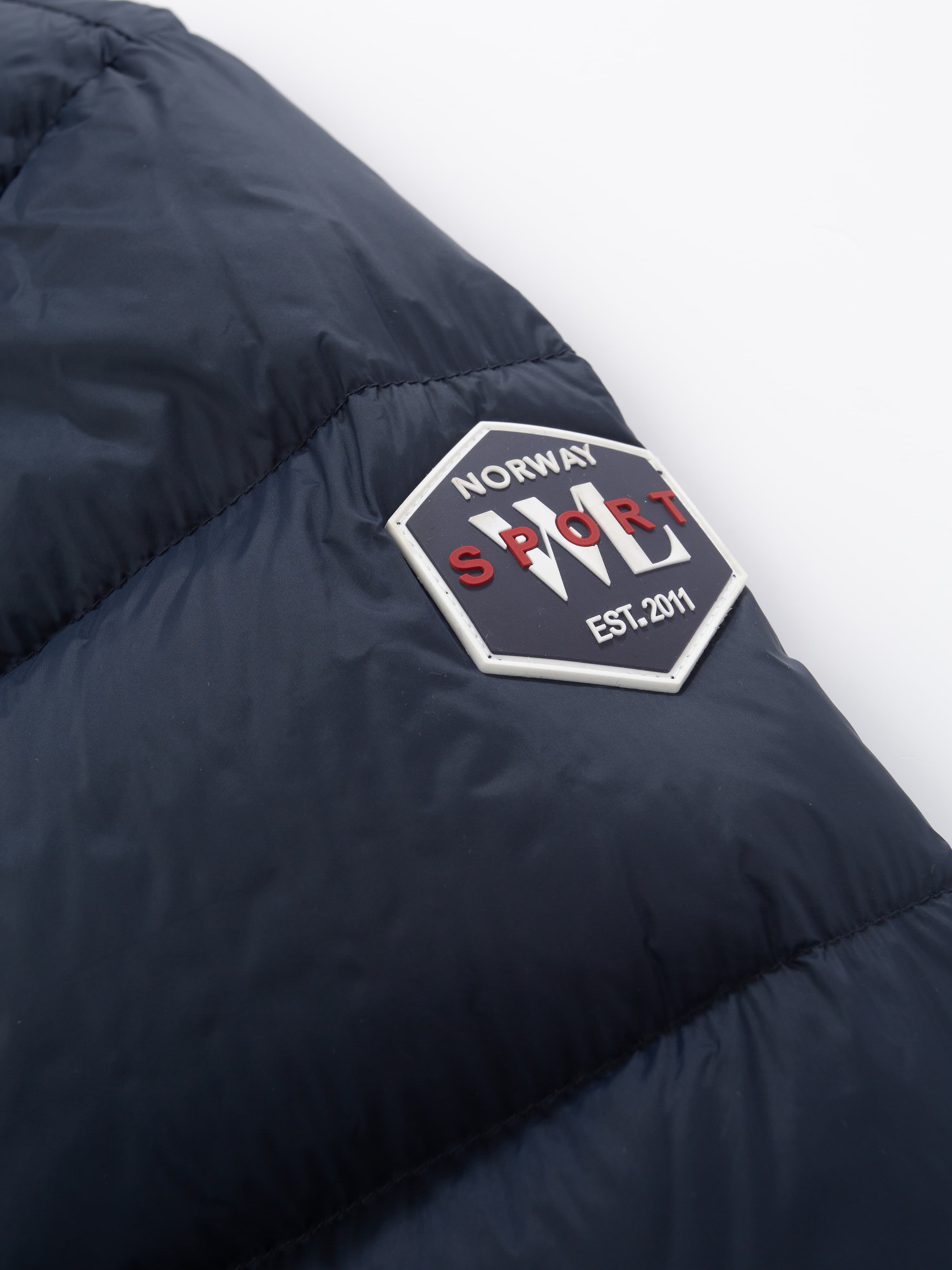 Porsgrunn Dunjakke  Dark Blue