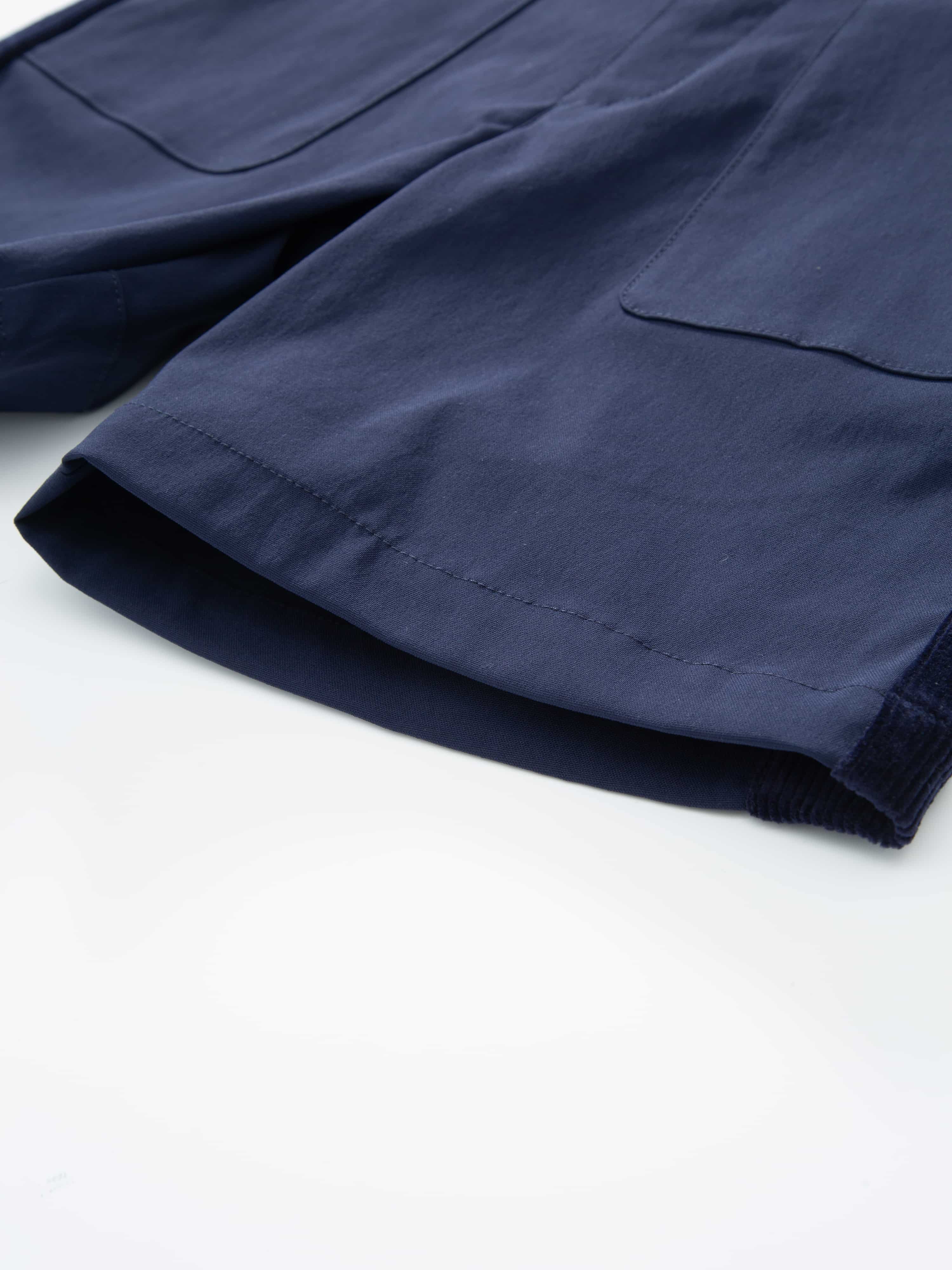 Romsdalseggen Cord Shorts  Blue Ink