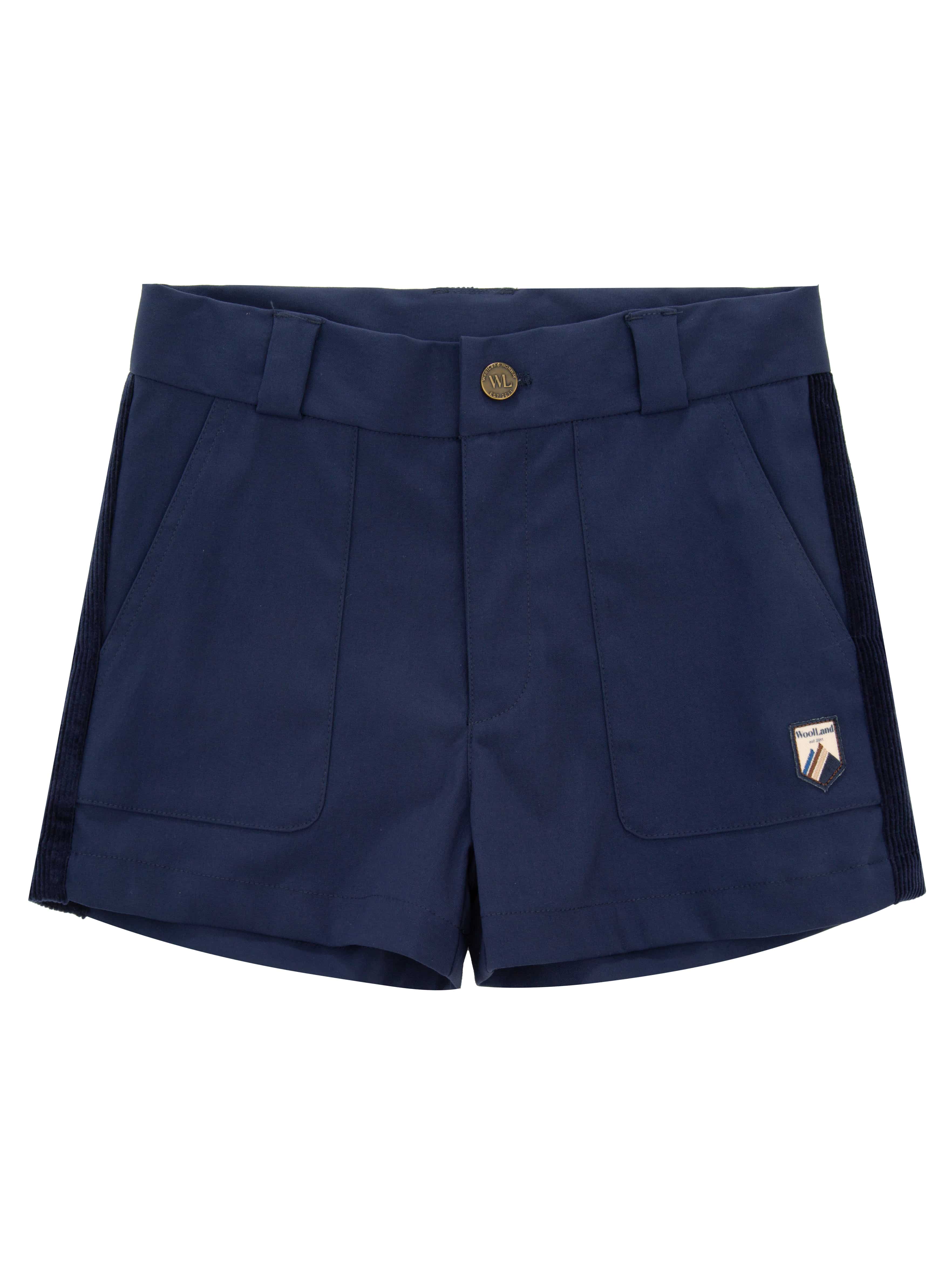 Romsdalseggen Cord Shorts  Blue Ink