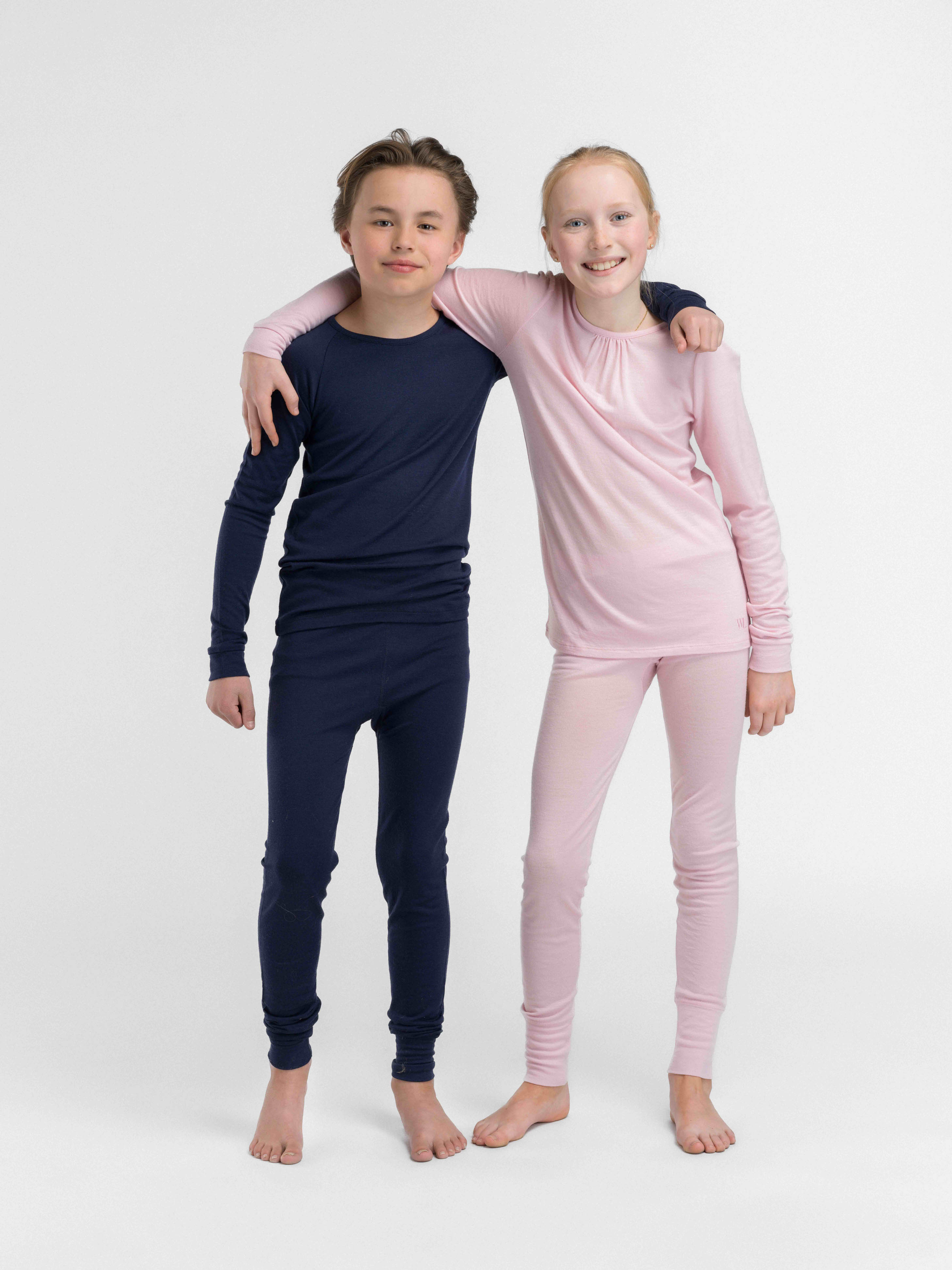 Sarpsborg Merino Ullundertøy Sett Dusty Rose