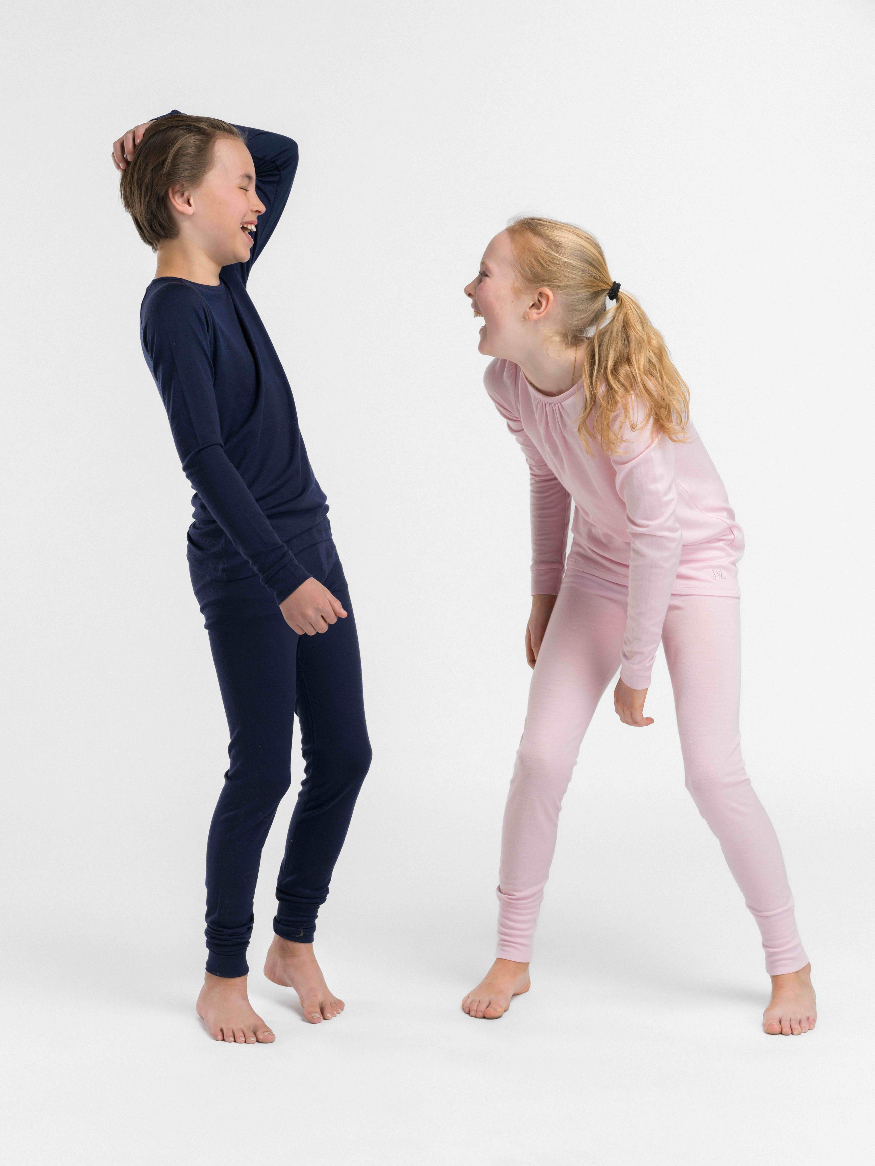 Sarpsborg Merino Ullundertøy Sett Dusty Rose