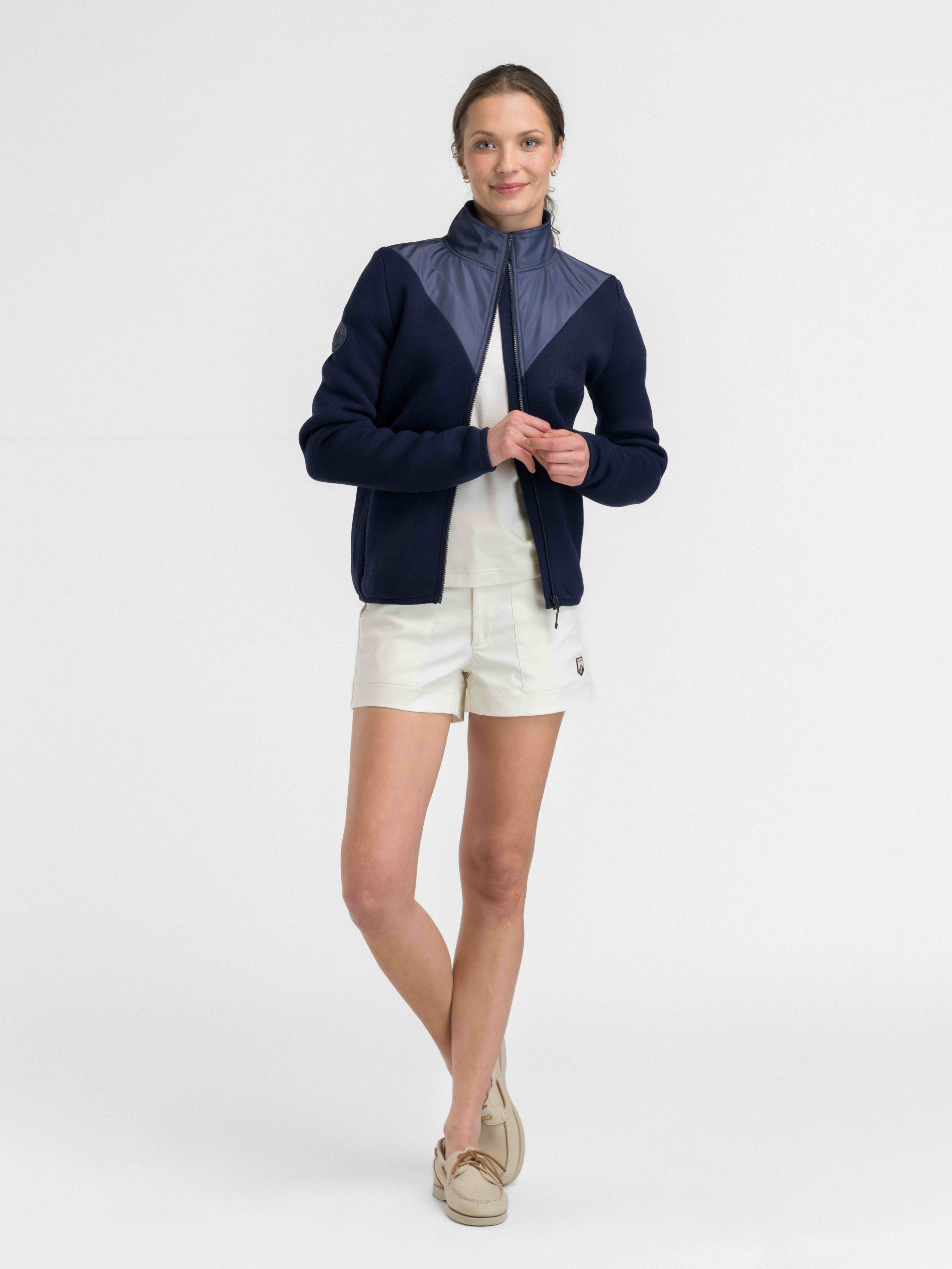 Sogndal Ull-fleece Jakke Blue Ink