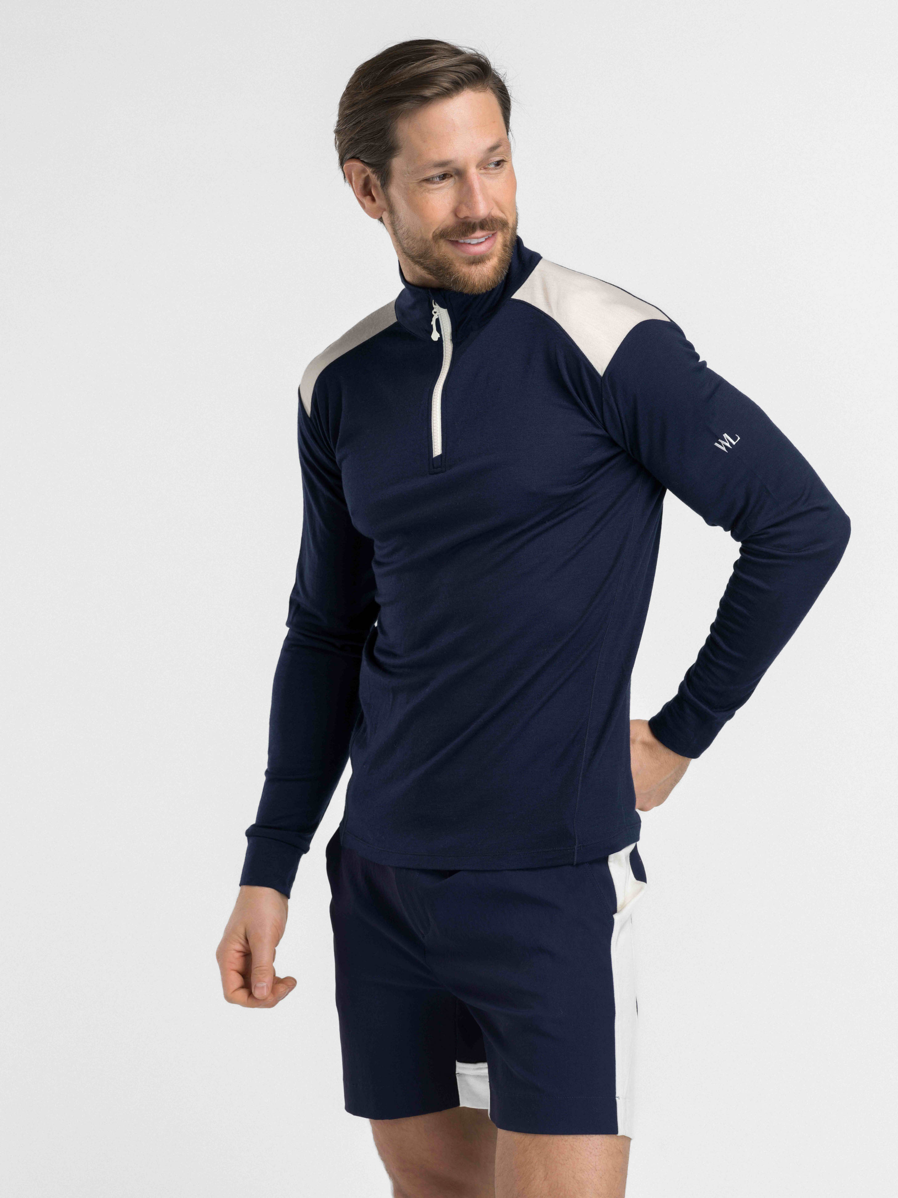 Namsen Merino Ulltrøye  Blue Ink