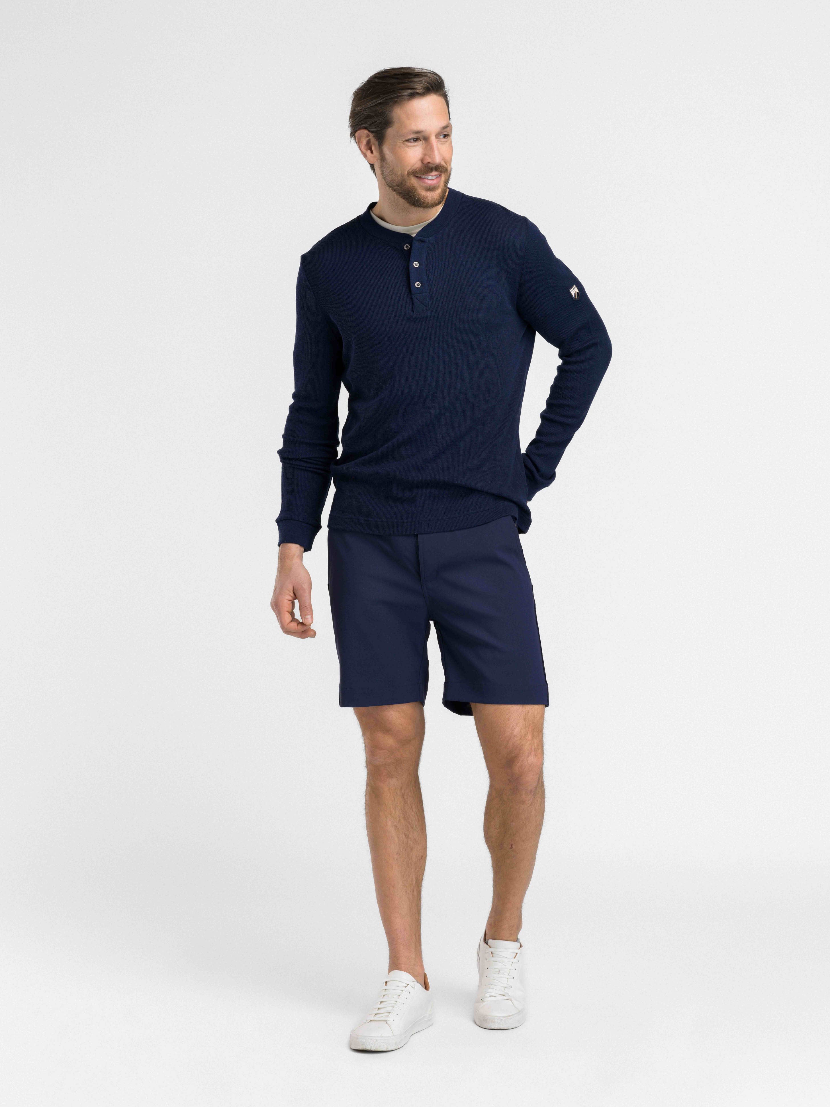 Romsdalseggen Turshorts Blue Ink
