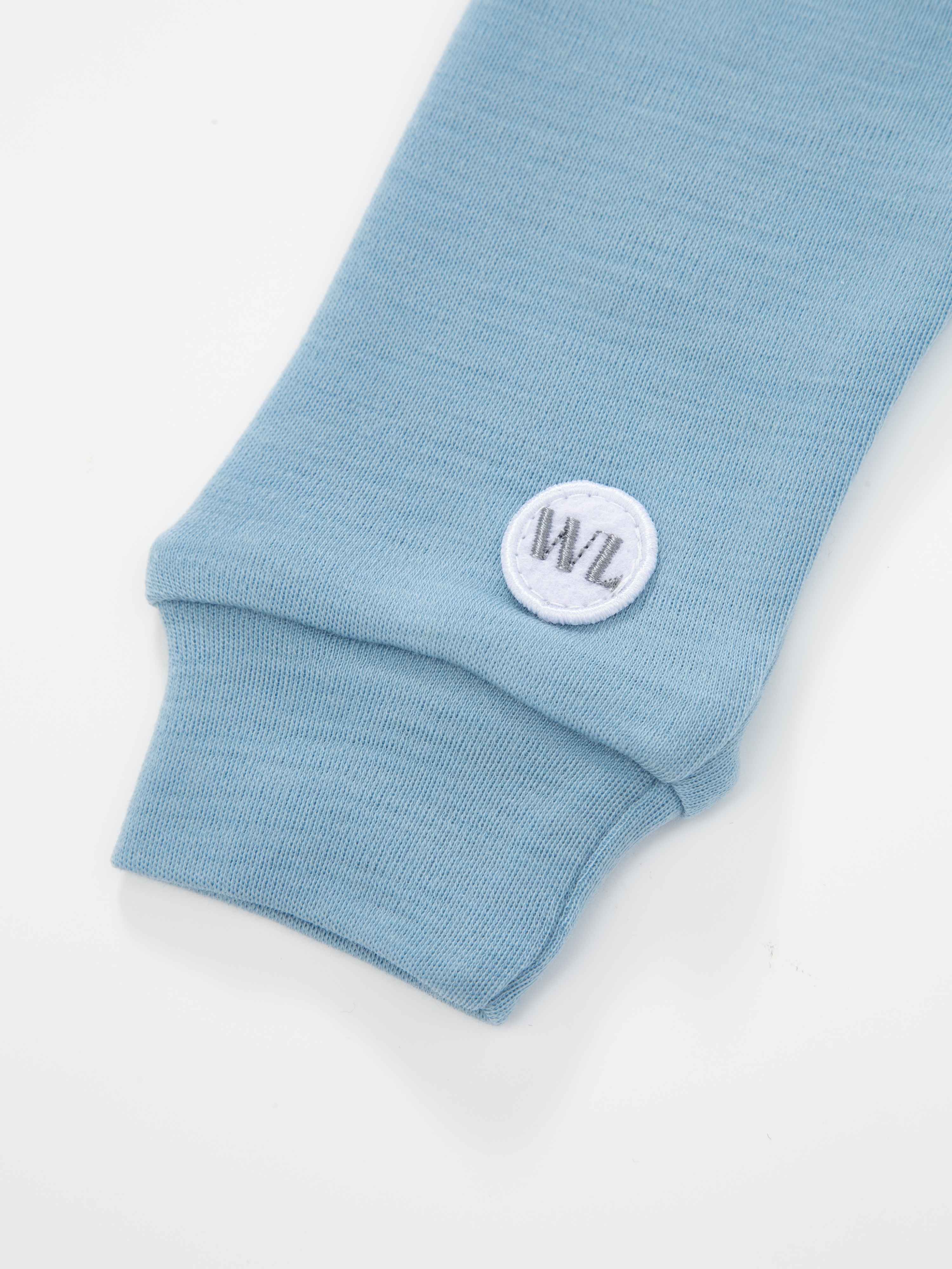 Bergen Merino Ullbody 0-3 år Light Sky