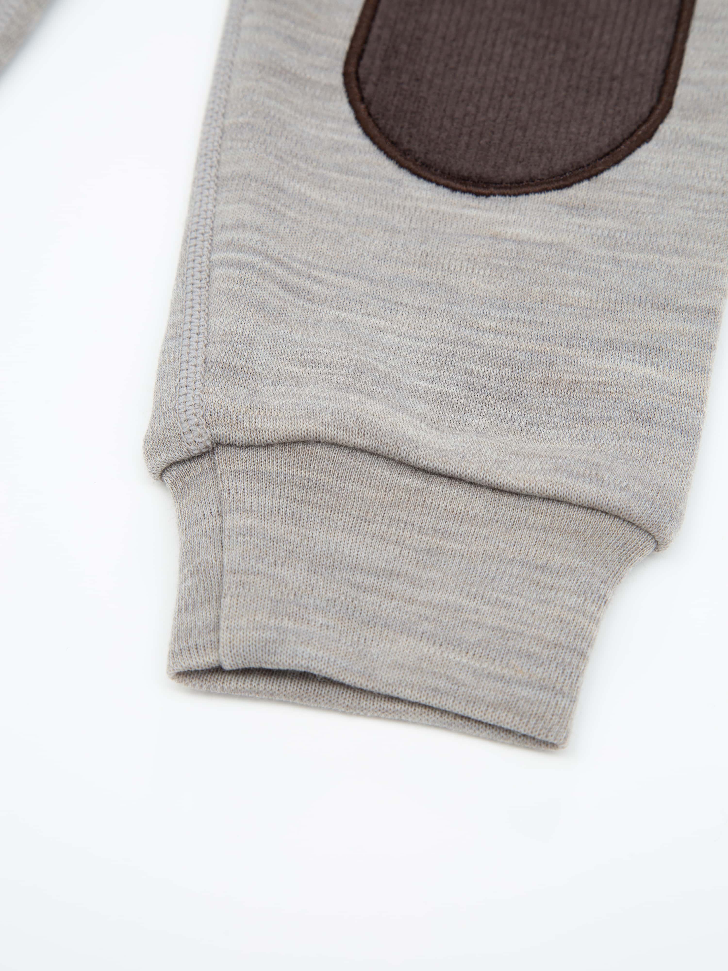 Bergen Merino Ullbukse 0-3 år Sand Melange