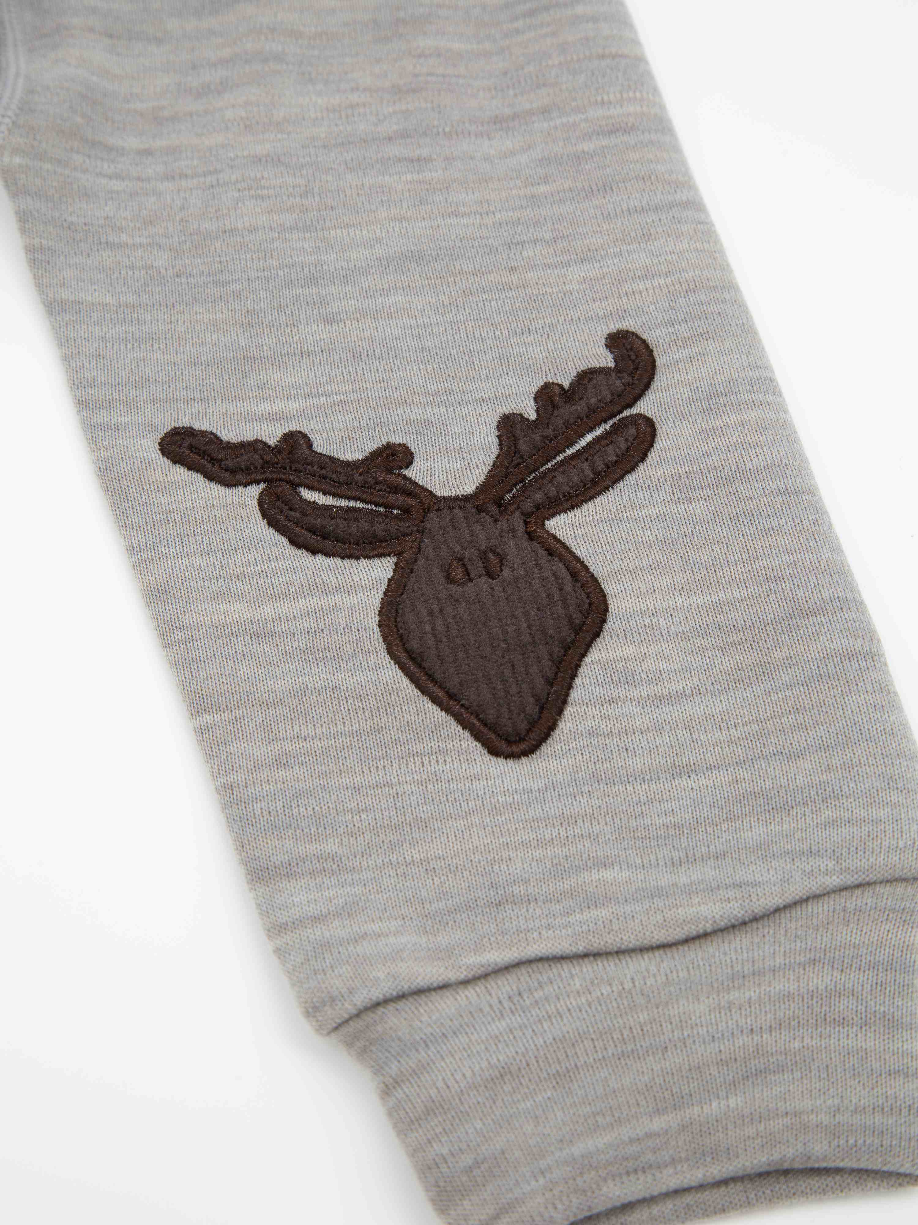 Bergen Merino Ullbukse 0-3 år Sand Melange