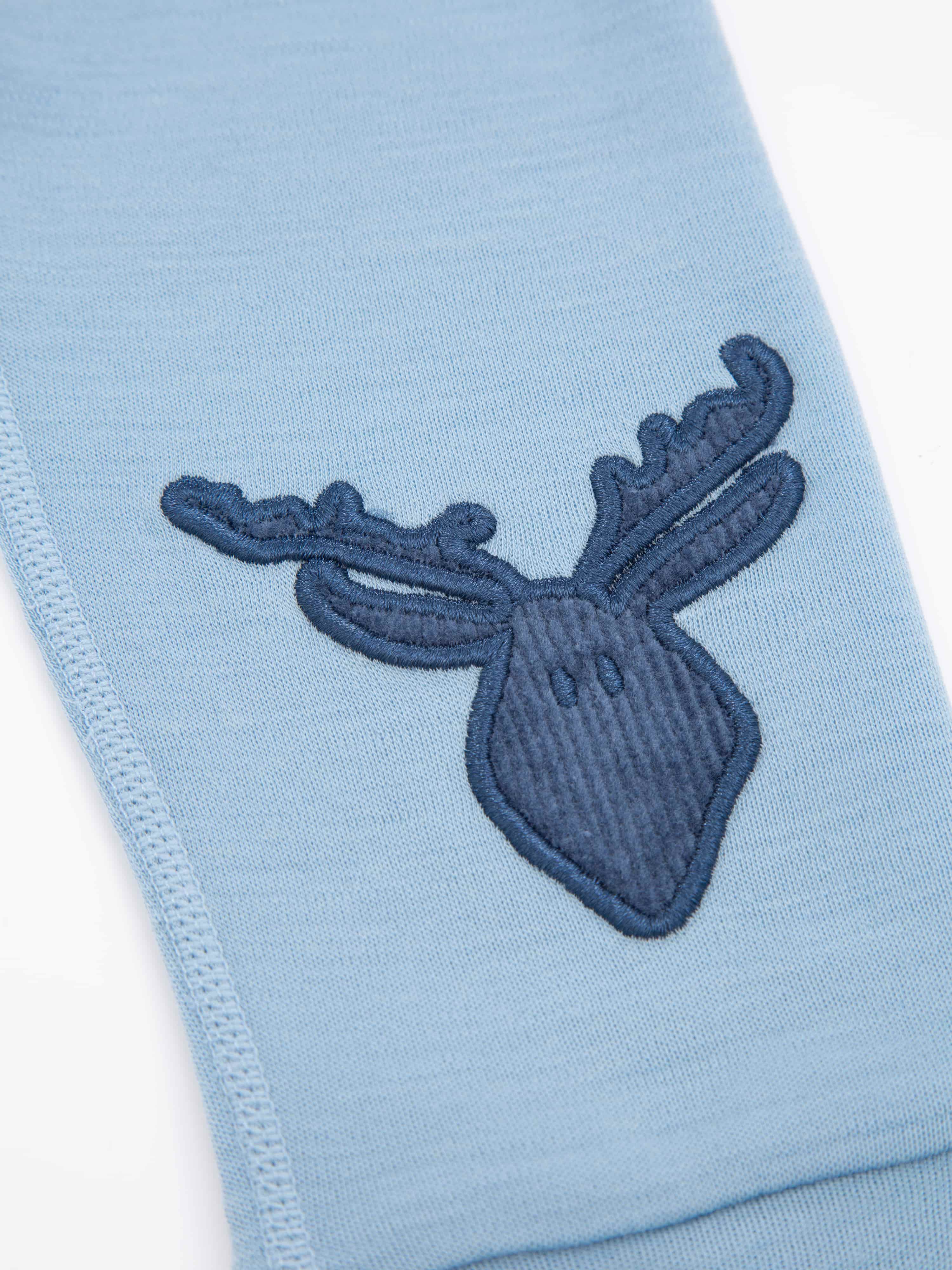 Bergen Merino Ullbukse 0-3 år Light Sky