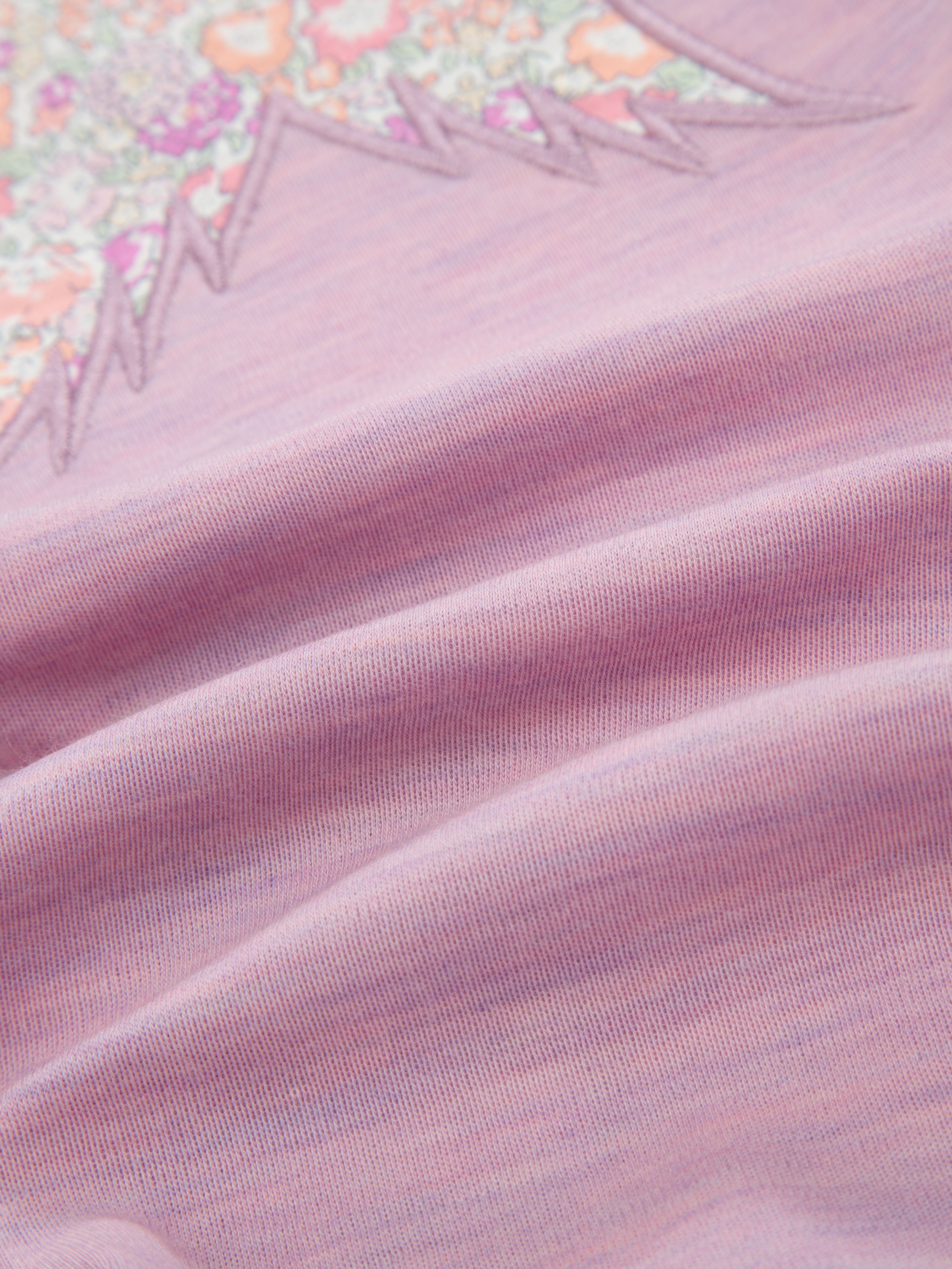 Bergen Omslagsbody 0-6 md Light Pink Melange