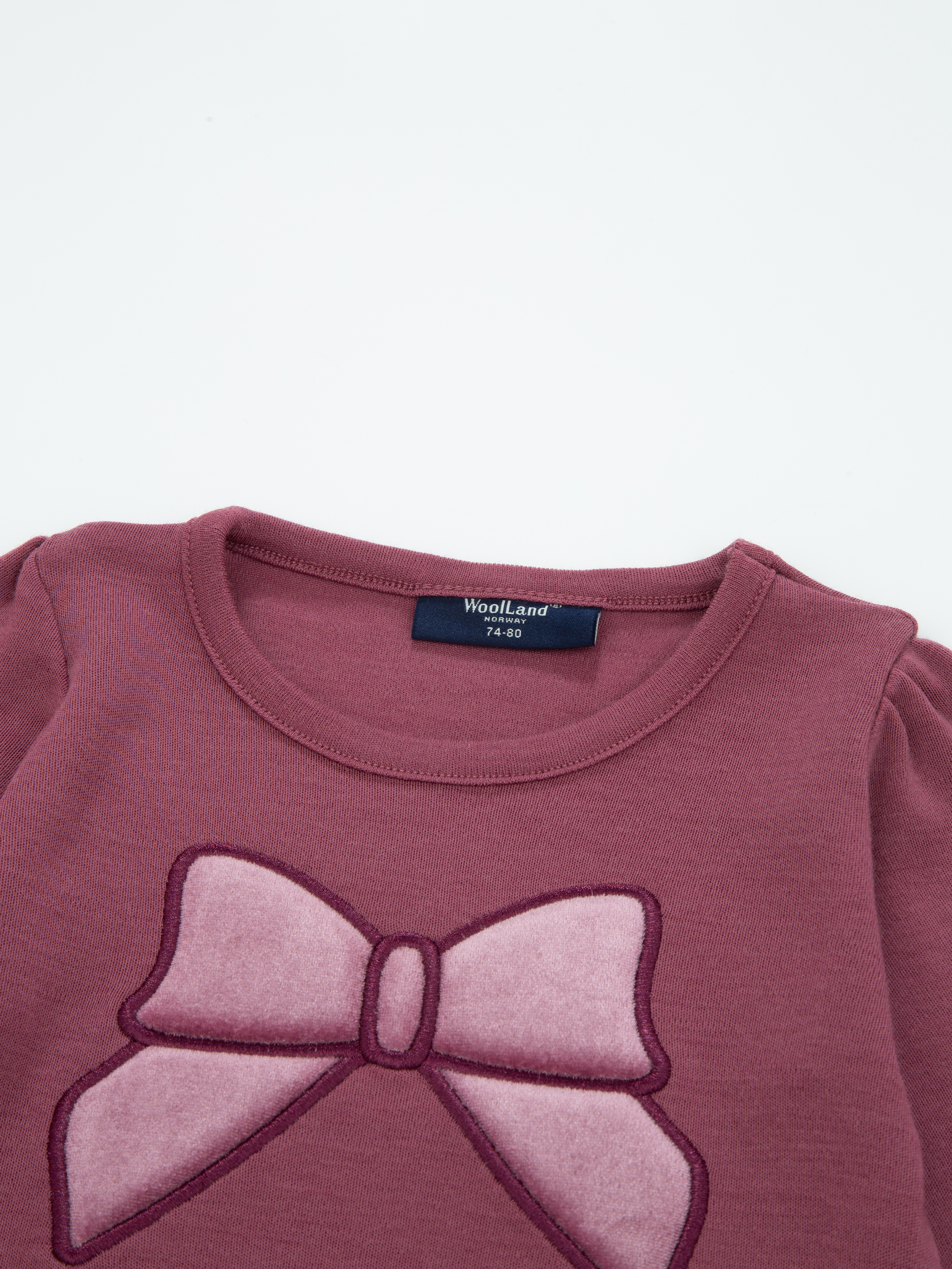 Fåberg Merino Ullkjole 0-3 år Dark Blush