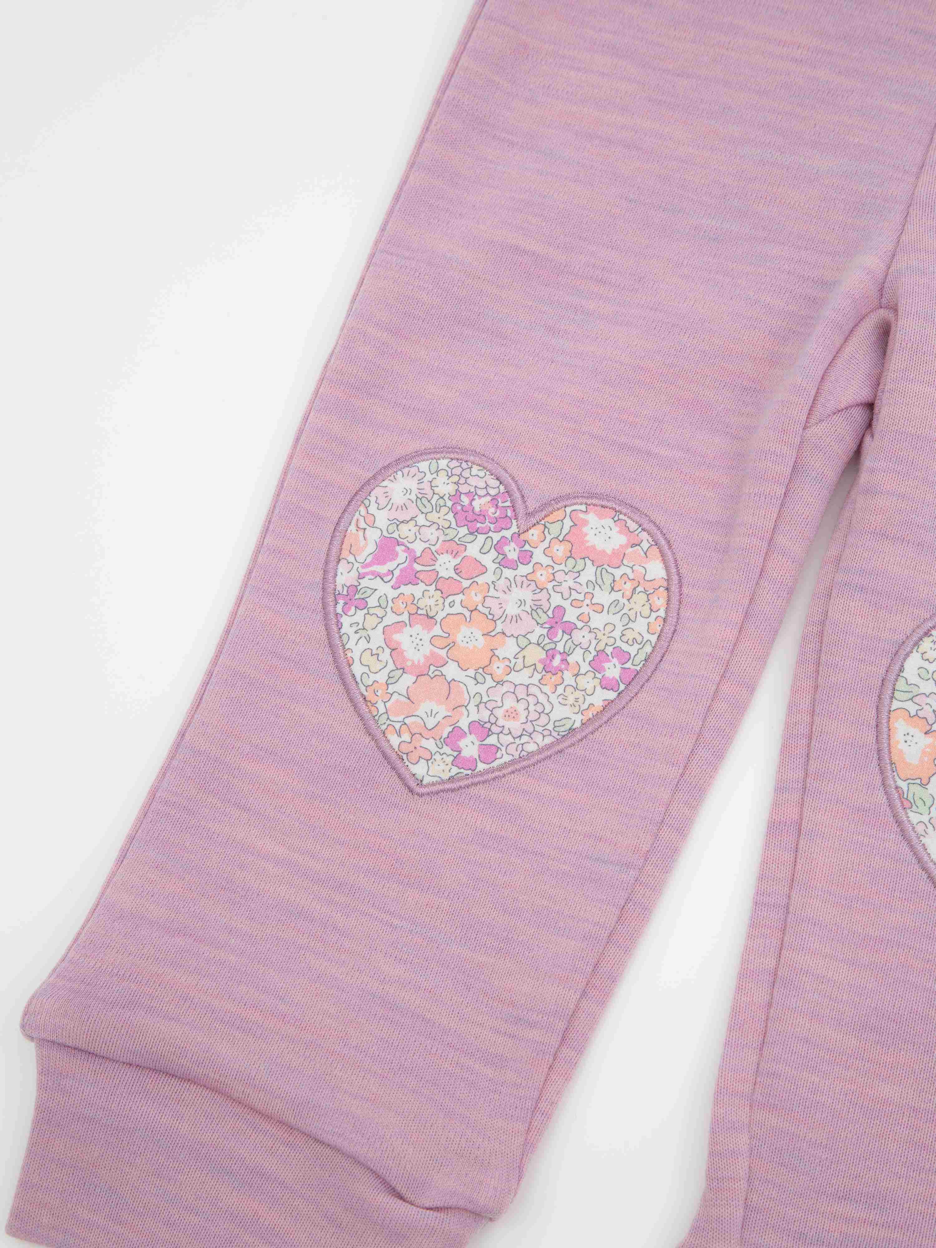 Farsund Merino Ullbukse 0-3 år Light Pink Melange