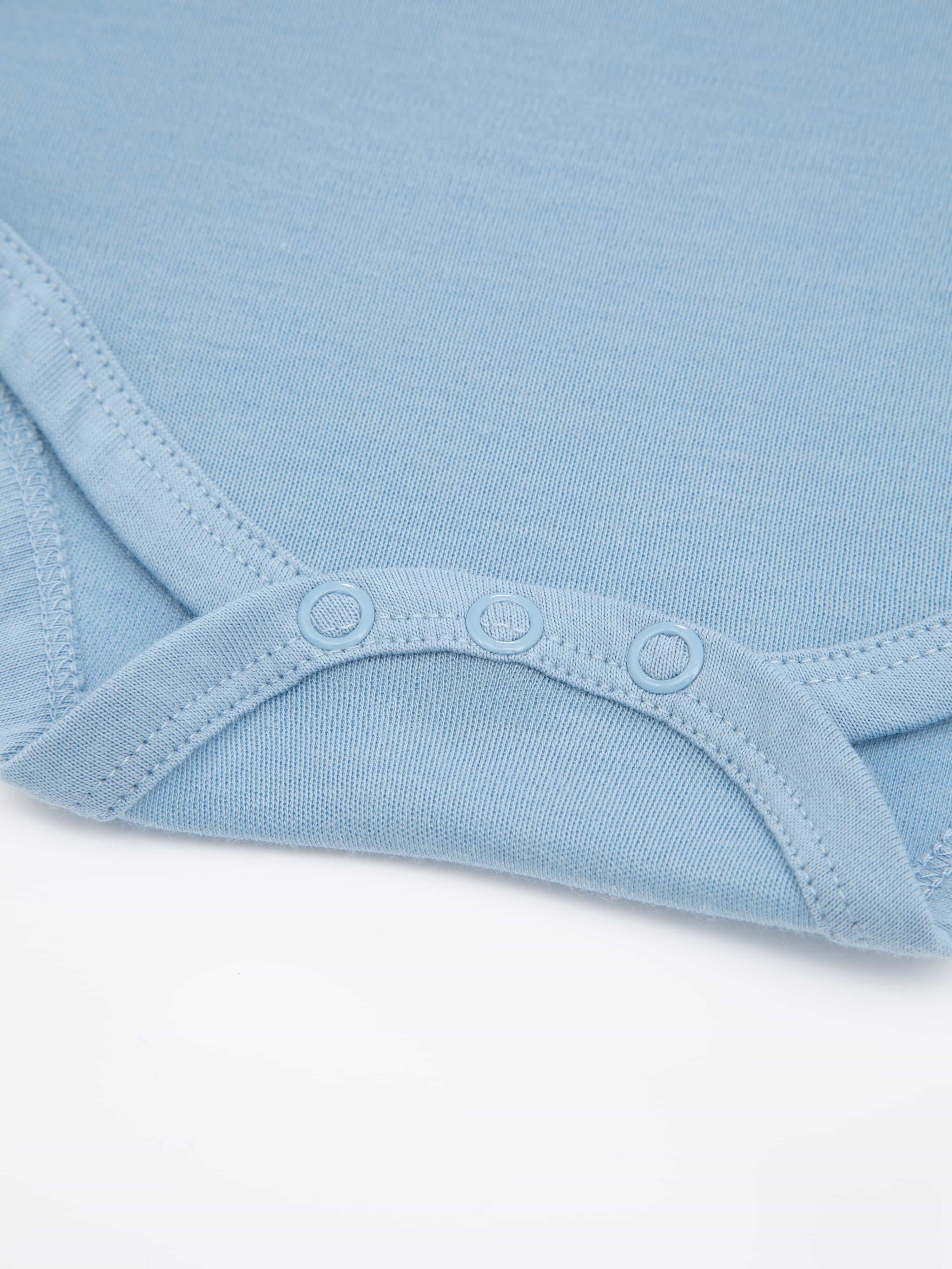 Fjærland Merino Ullbody 0-2 år Light Sky