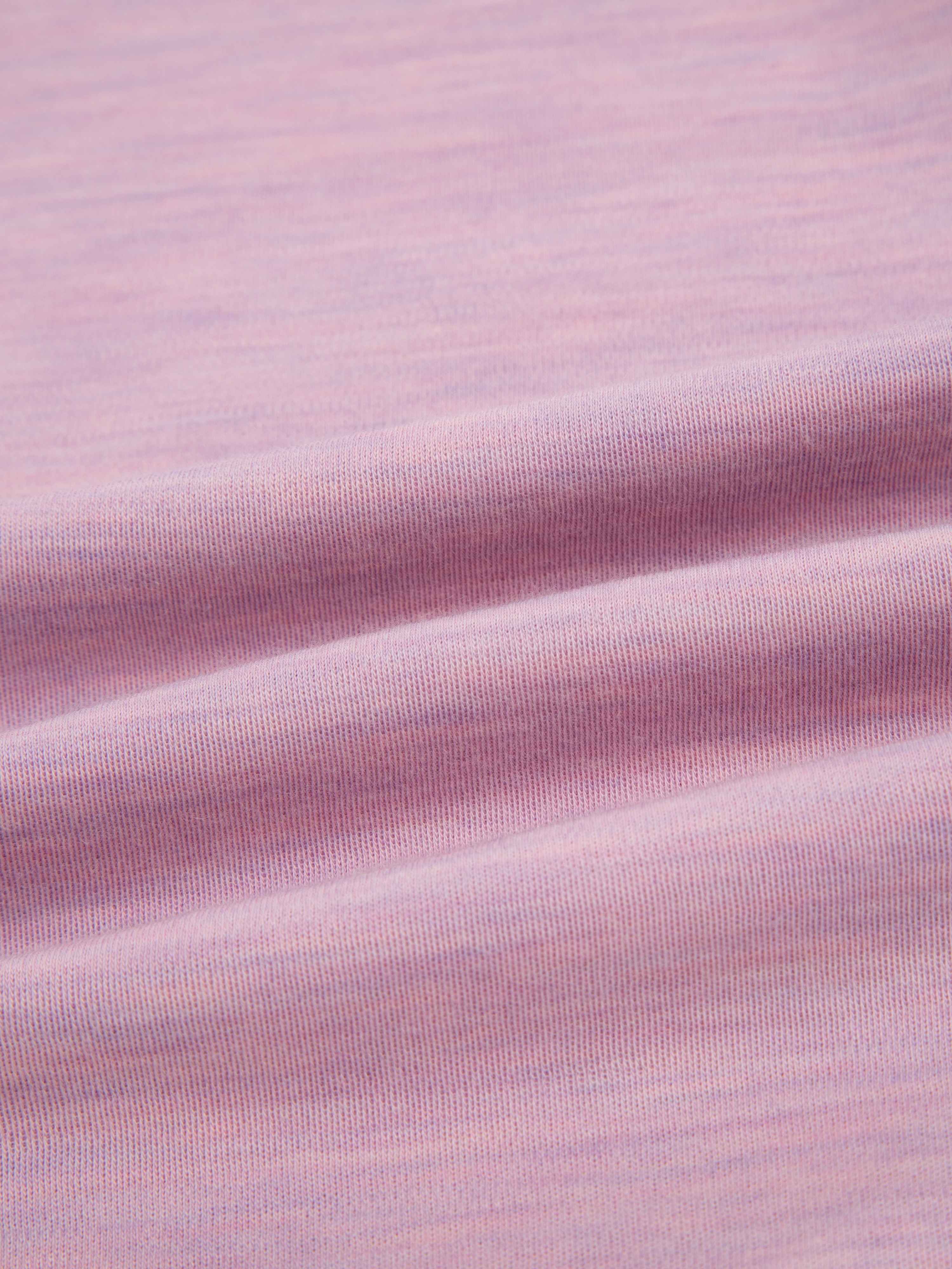 Fjærland Merino Ullbody 0-3 år Light Pink Melange