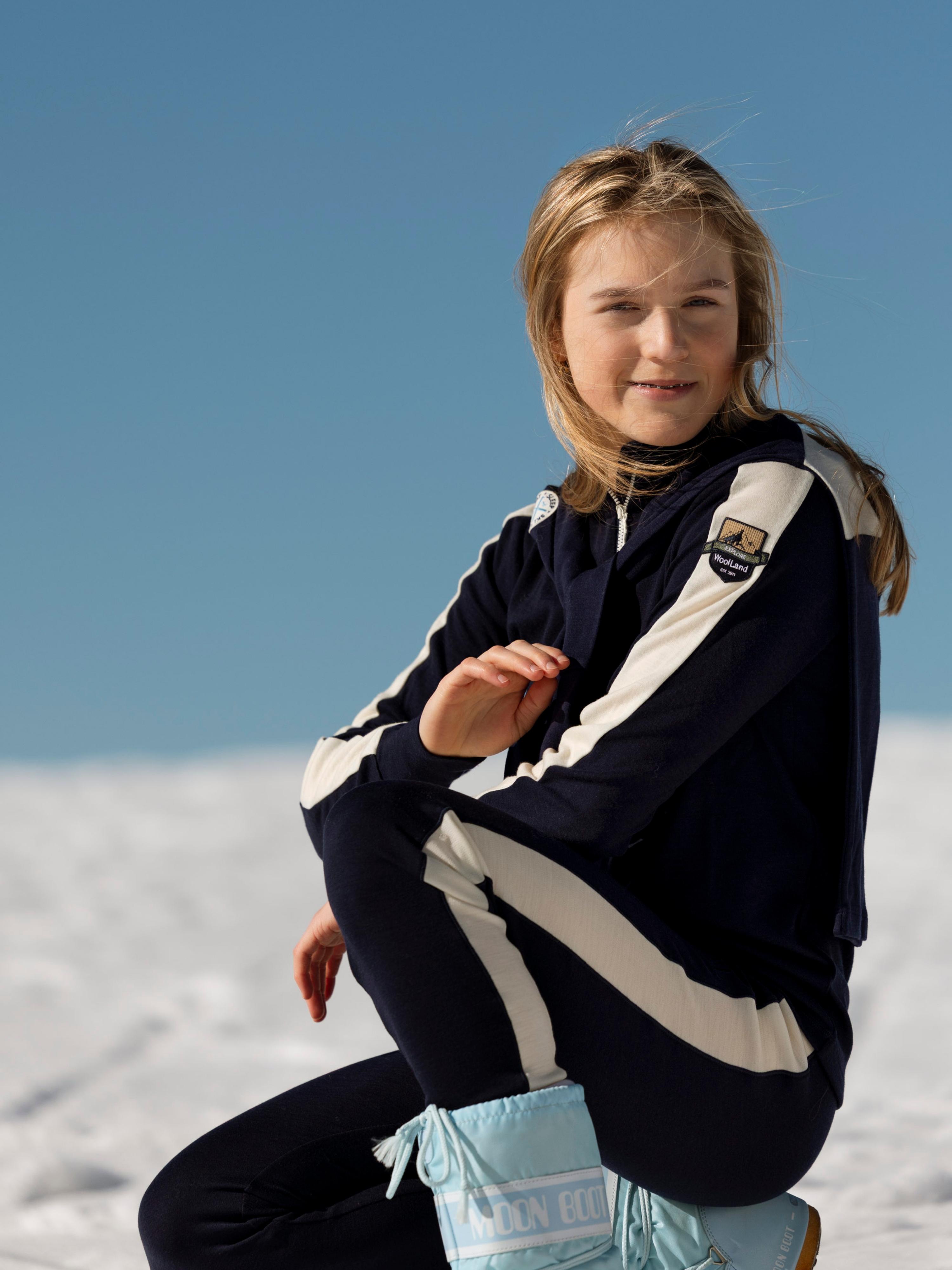 Ål Merino Half-Zip Ulltrøye Blue Ink