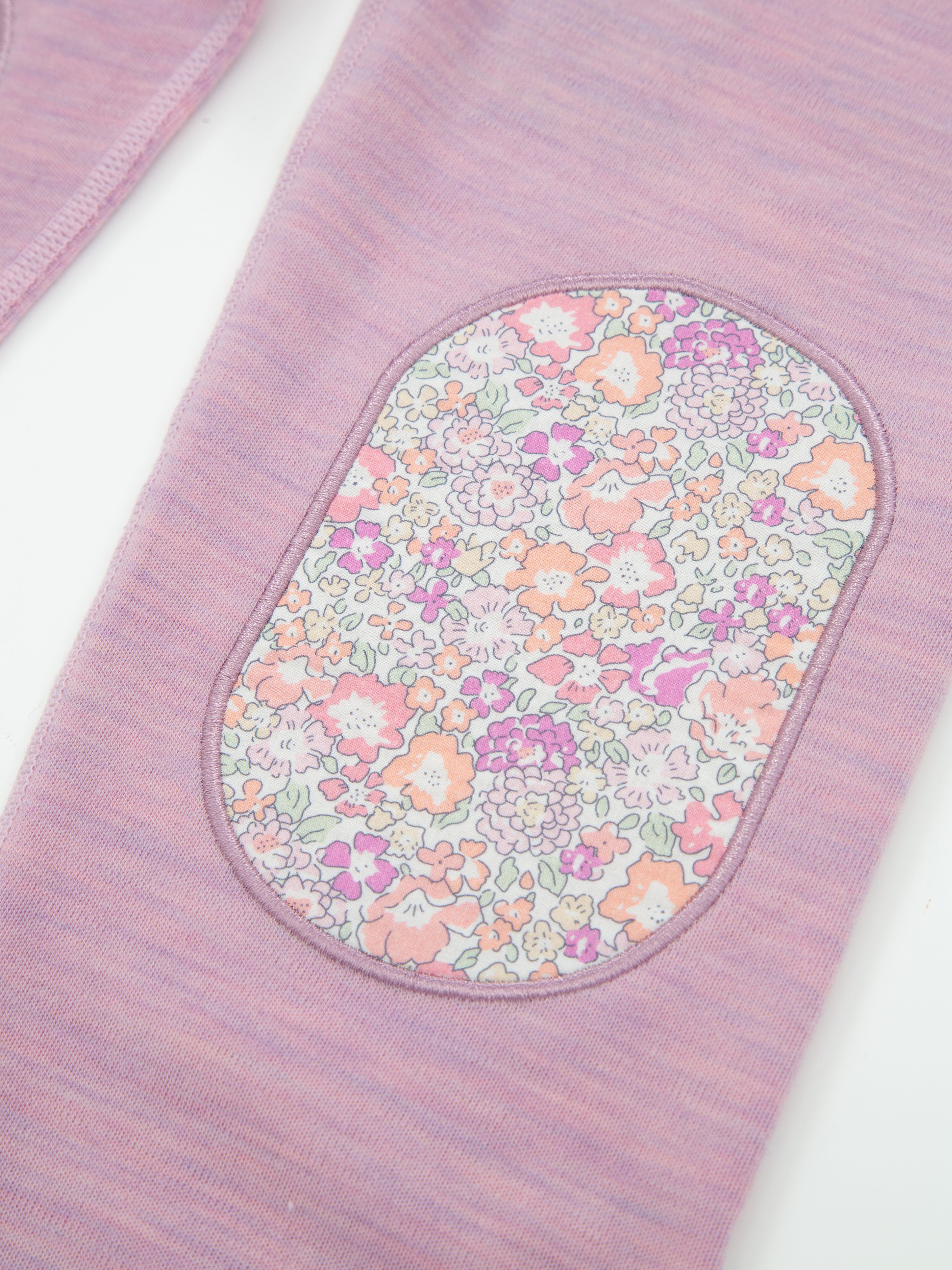 Bergen Merino Ullbukse 3-10 år Light Pink Melange