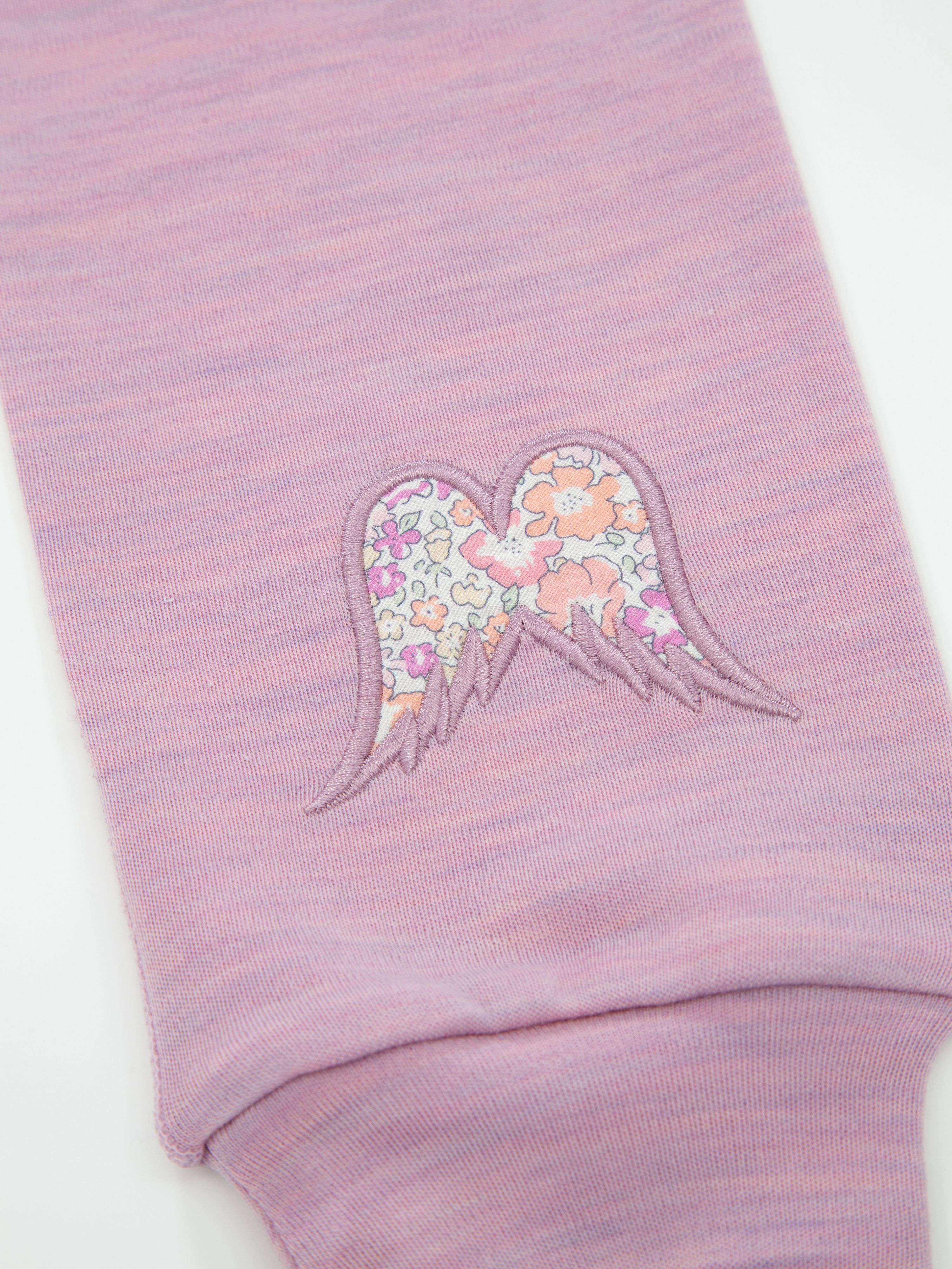 Bergen Merino Ullbukse 3-10 år Light Pink Melange