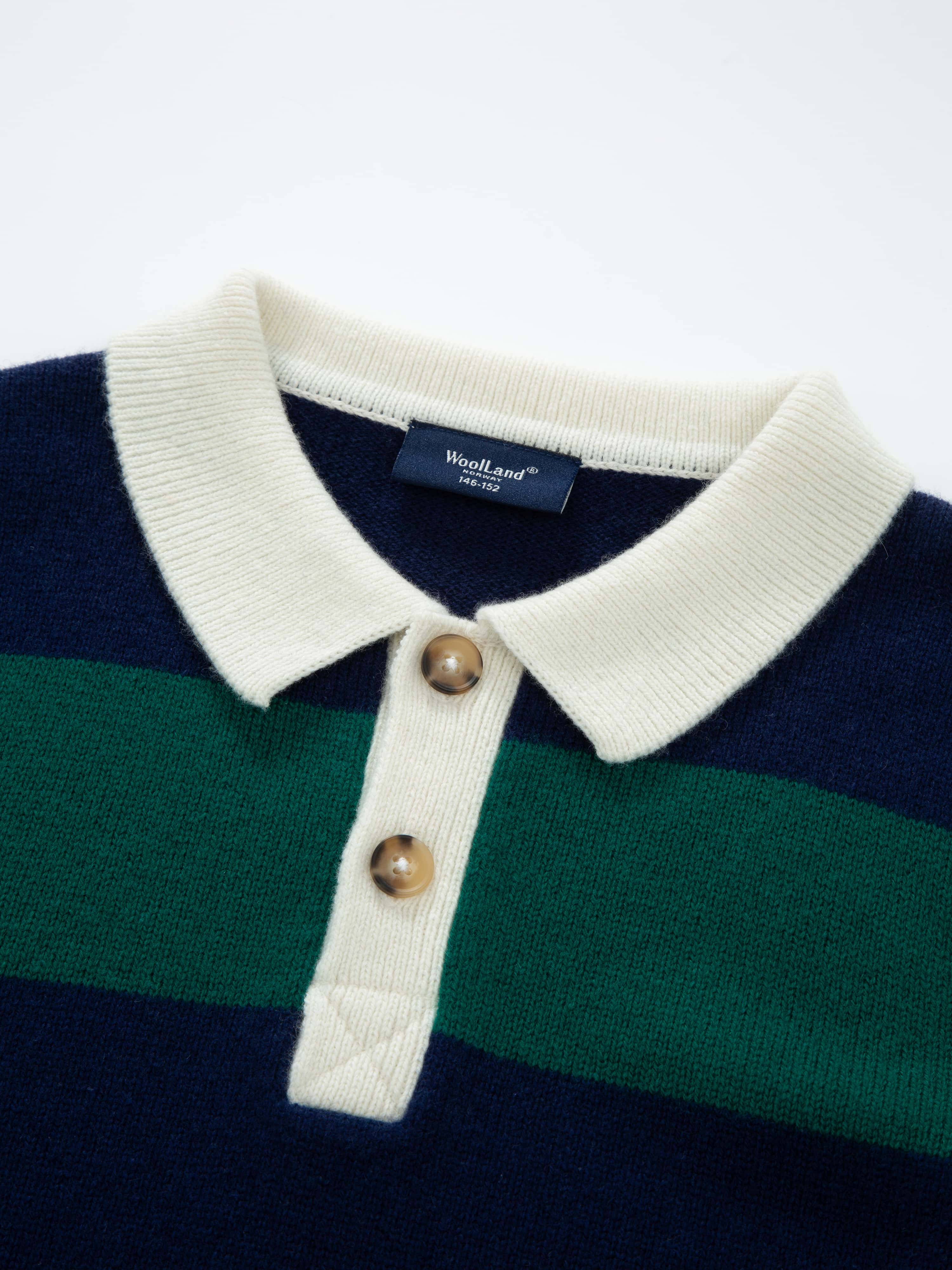 Eidsvoll Strikkegenser  Blue