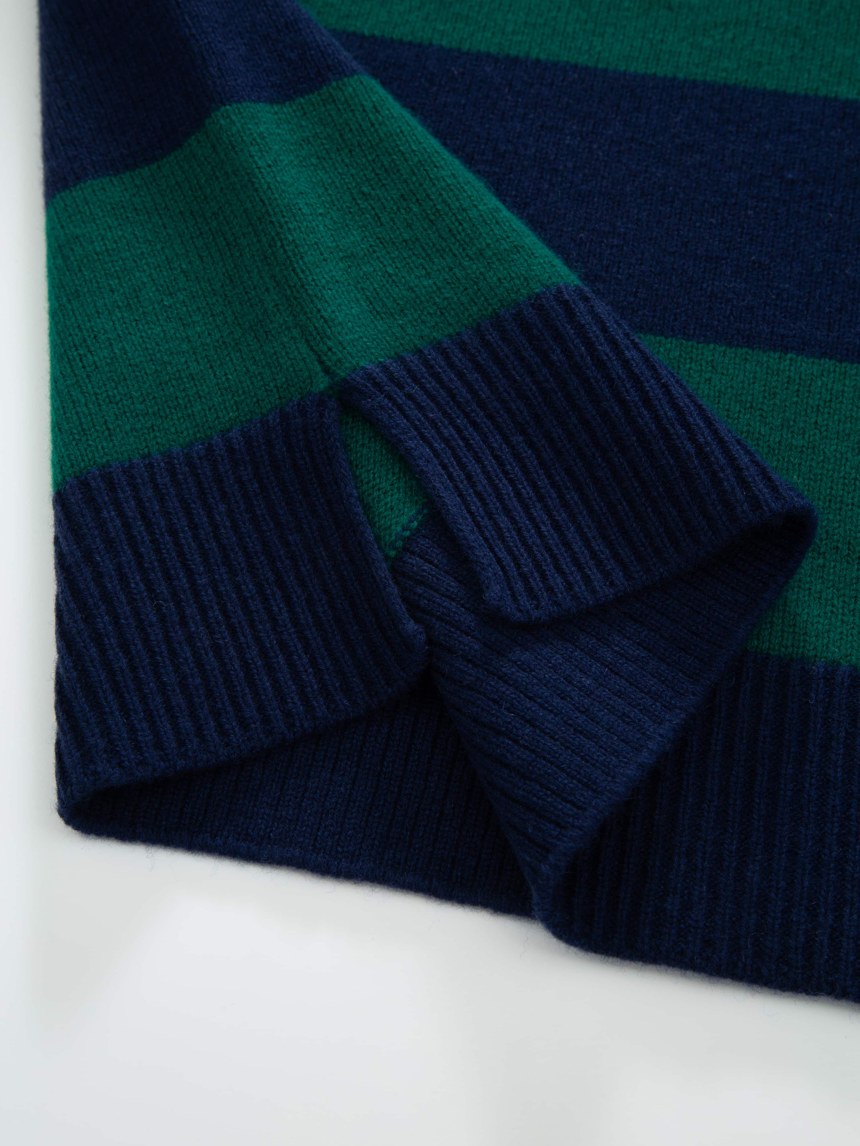 Eidsvoll Strikkegenser  Blue