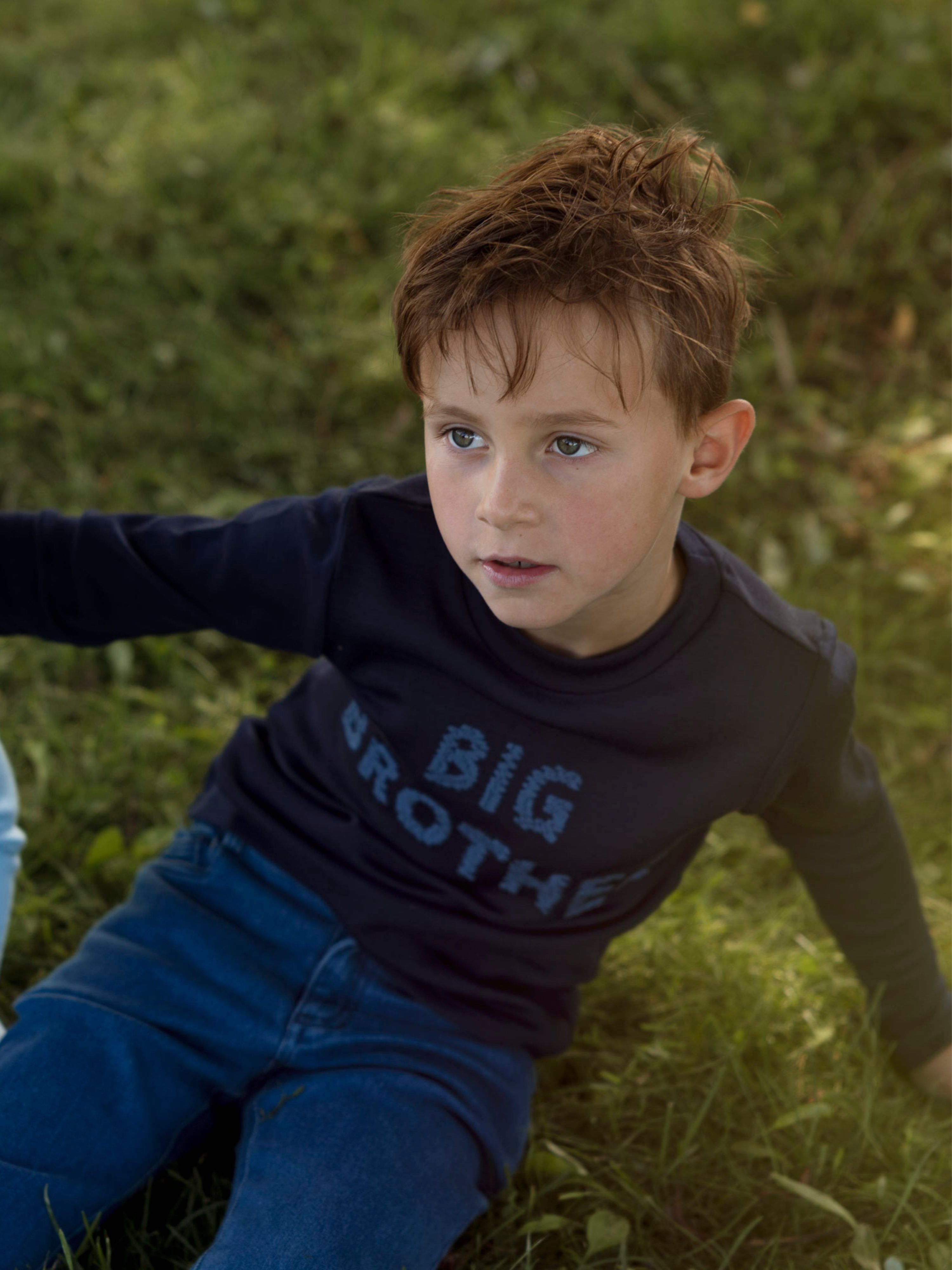 Fjærland Ullgenser Blue Ink