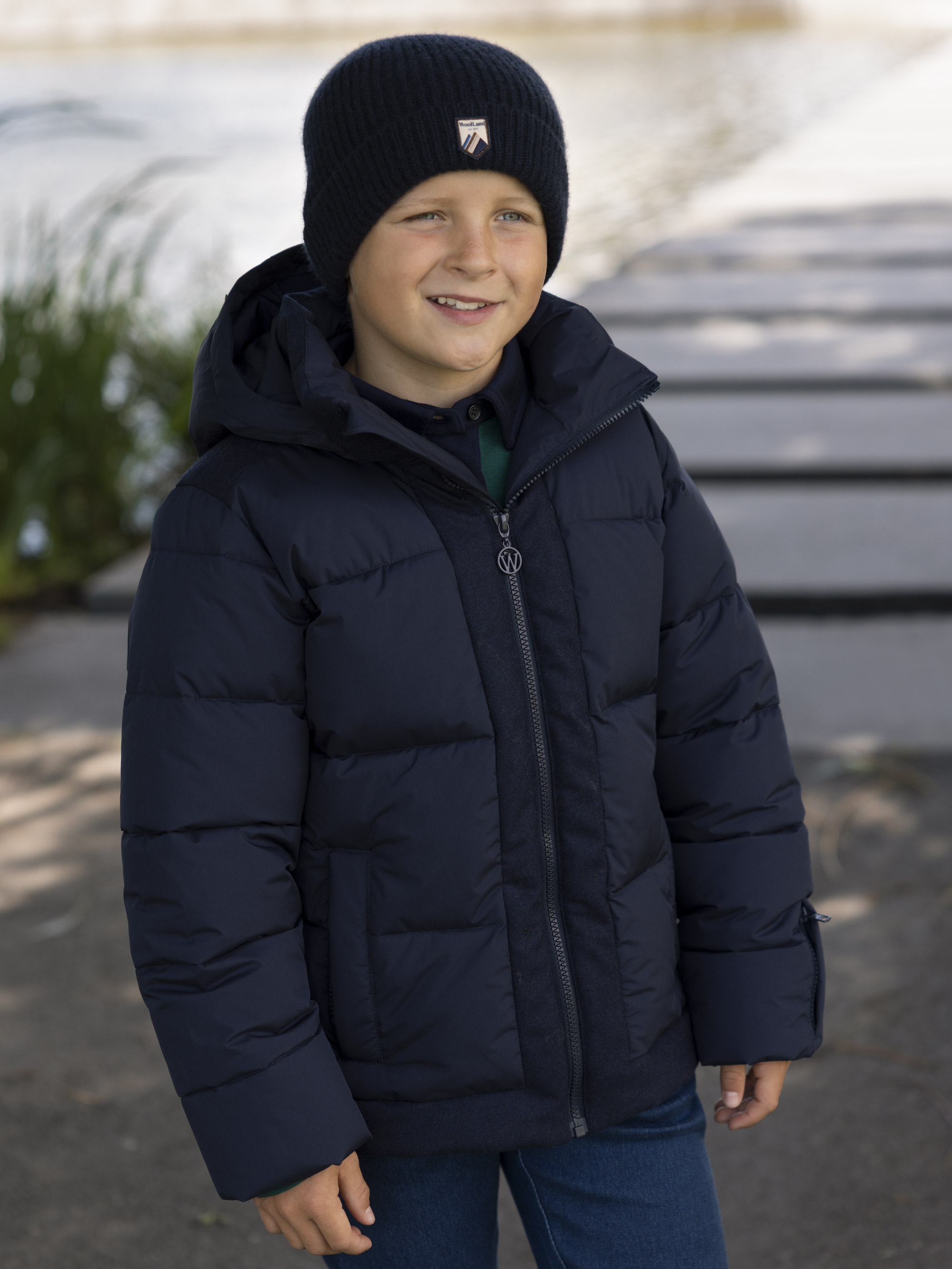 Geilo Dunjakke Dark Blue