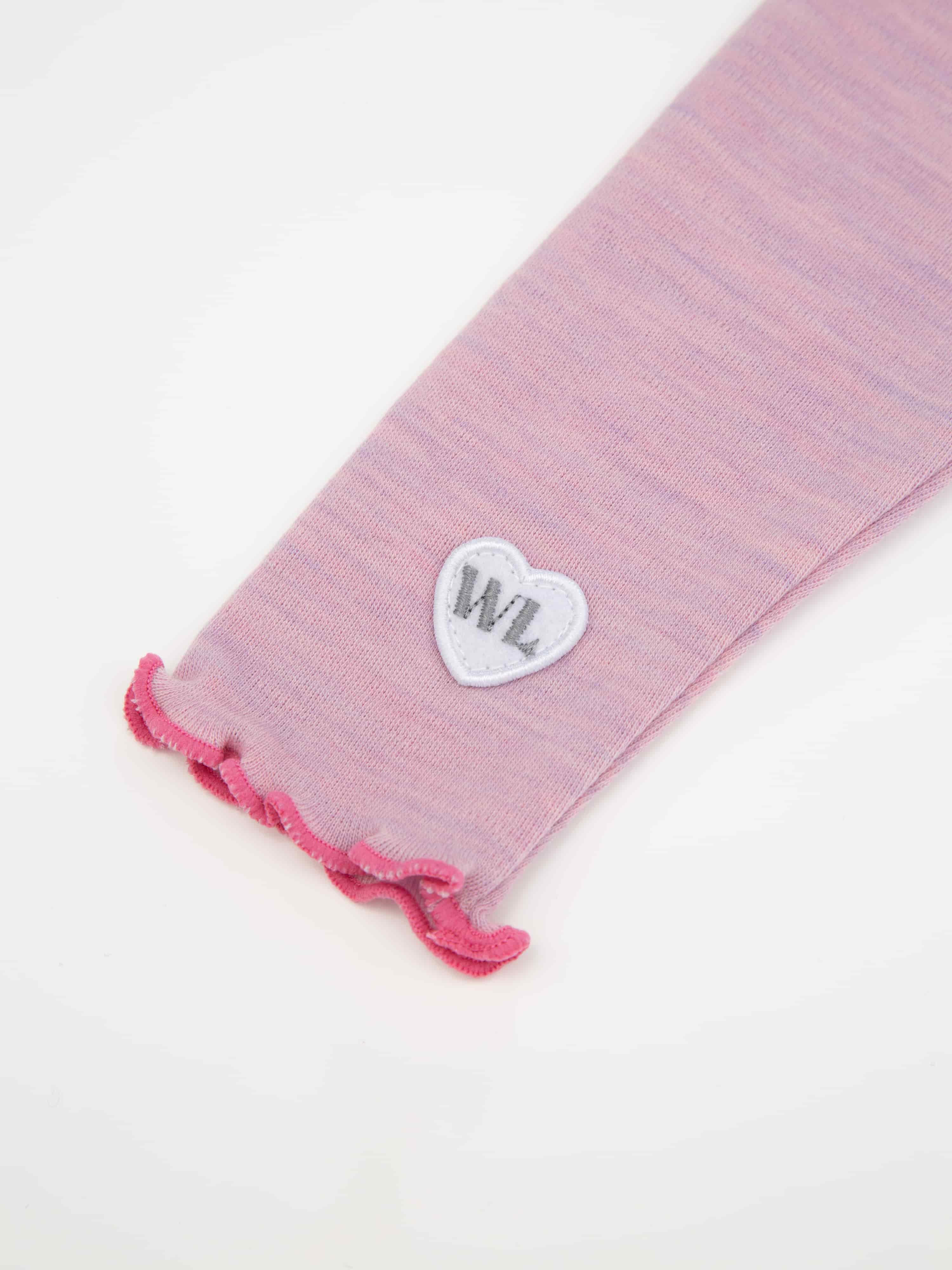 Harpefossen Ullgenser 2-3 år Light Pink Melange