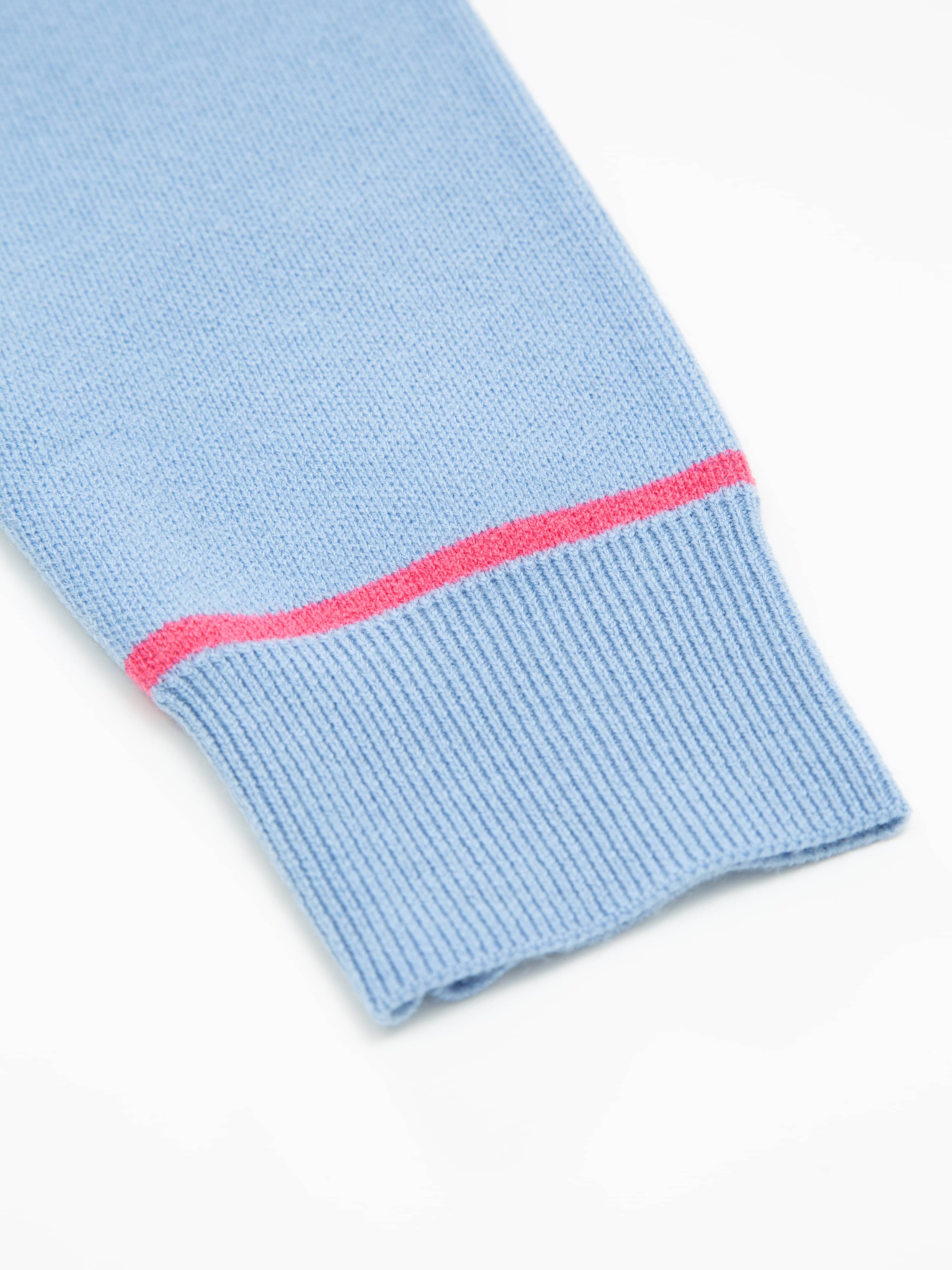 Hemsedal Half-zip Ullgenser Light Sky