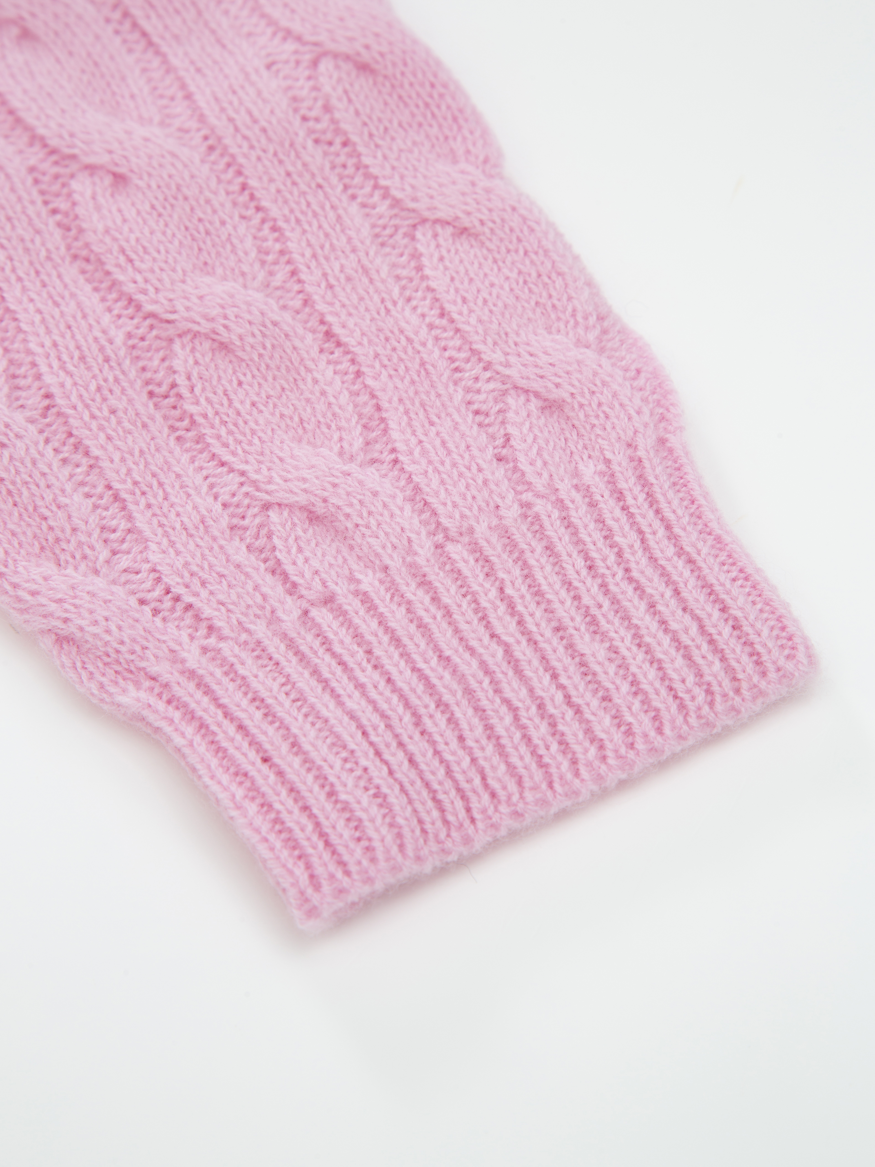 Kabelvåg Strikkegenser  Light Pink