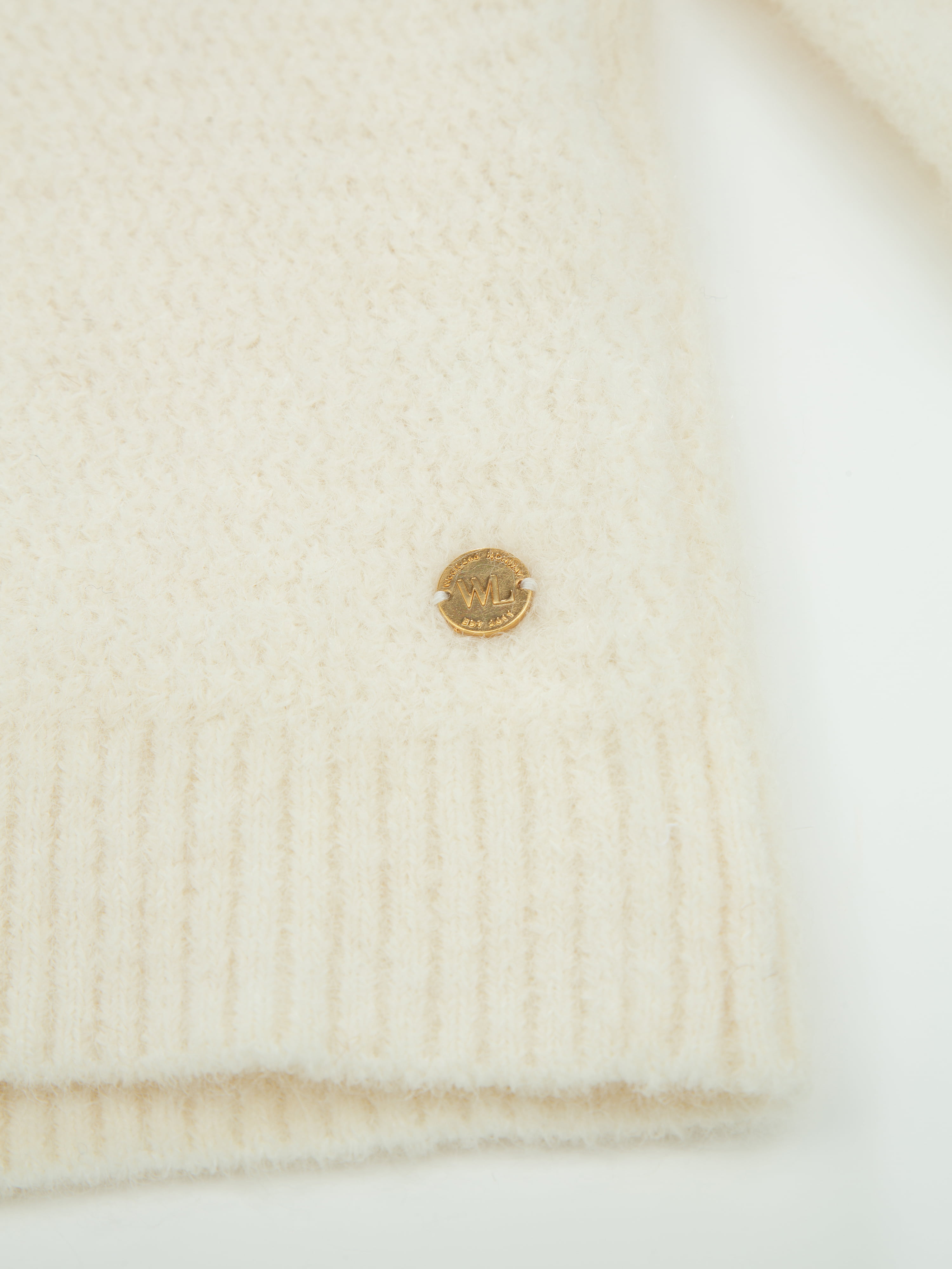 Loen Alpakka Strikkegenser Snow White