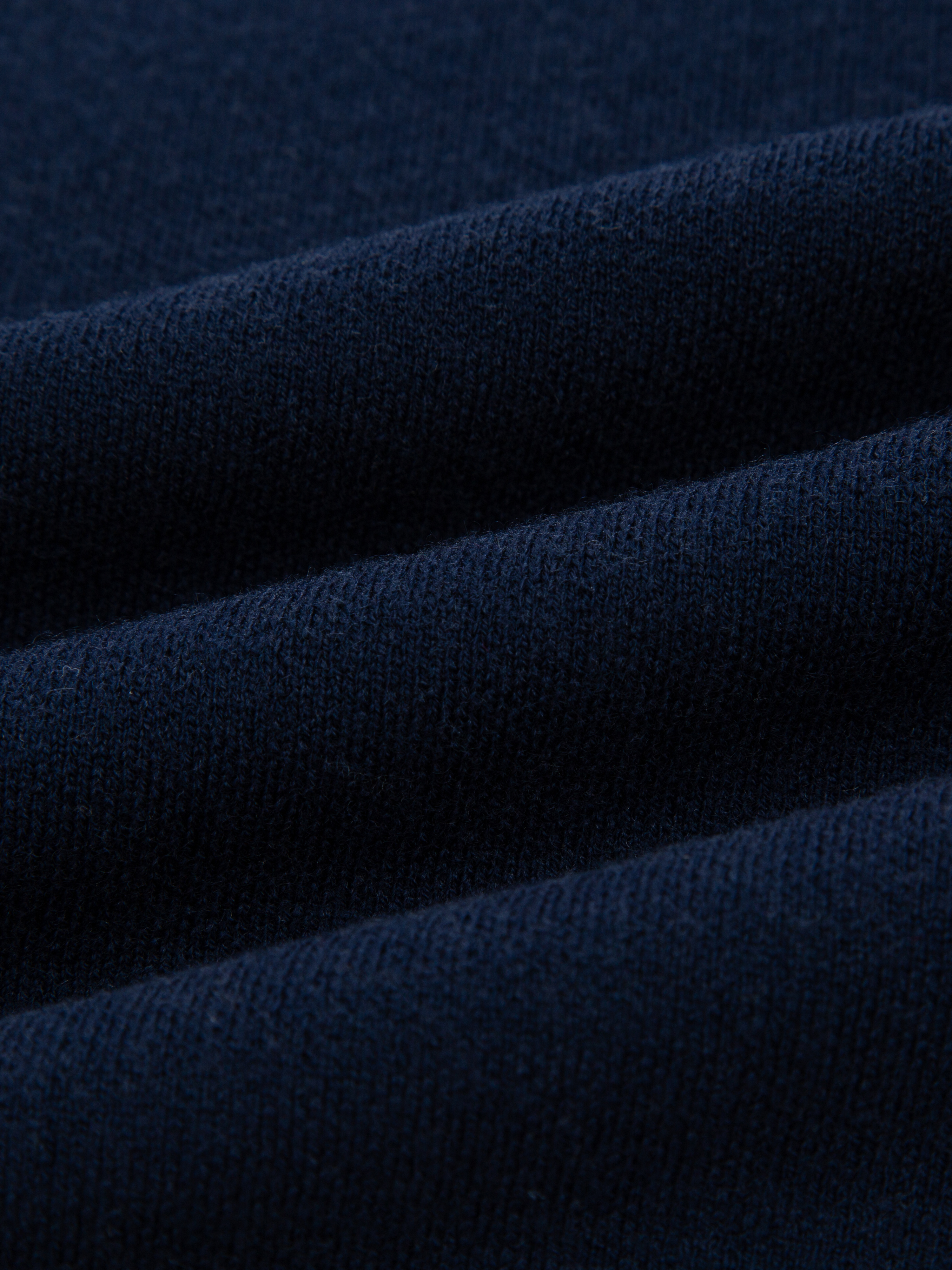 Oppdal Strikkegenser  Blue Ink