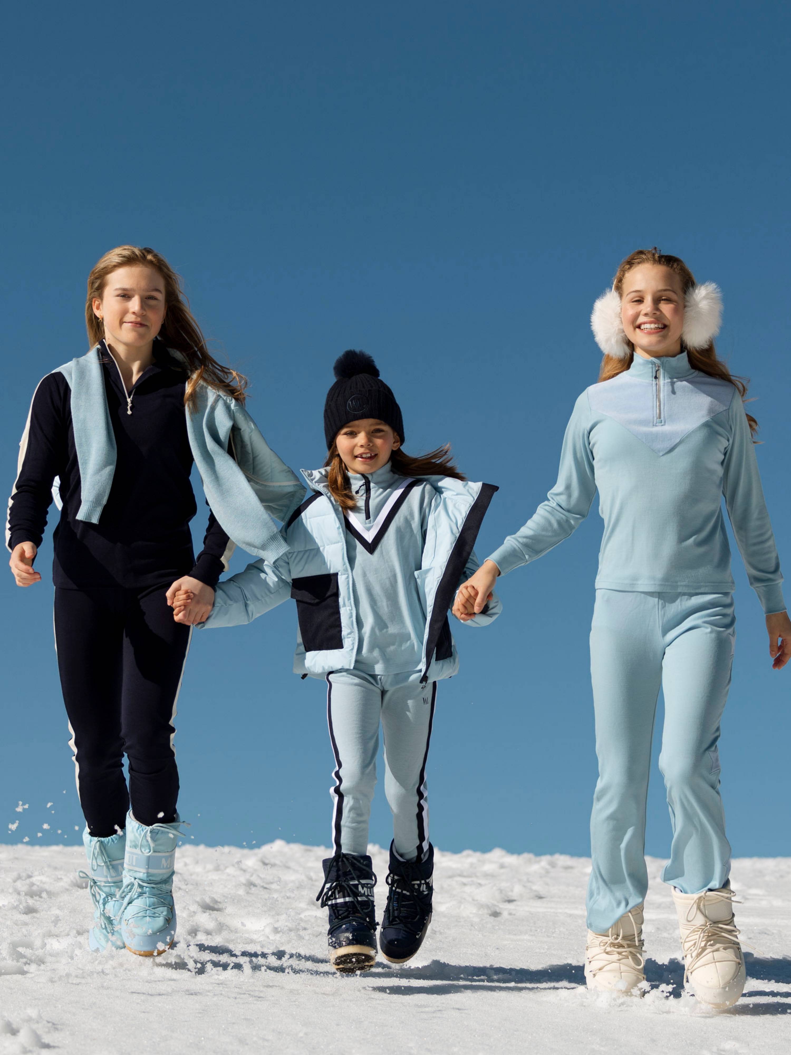 Sirdal Half-zip Ulltrøye Light Sky