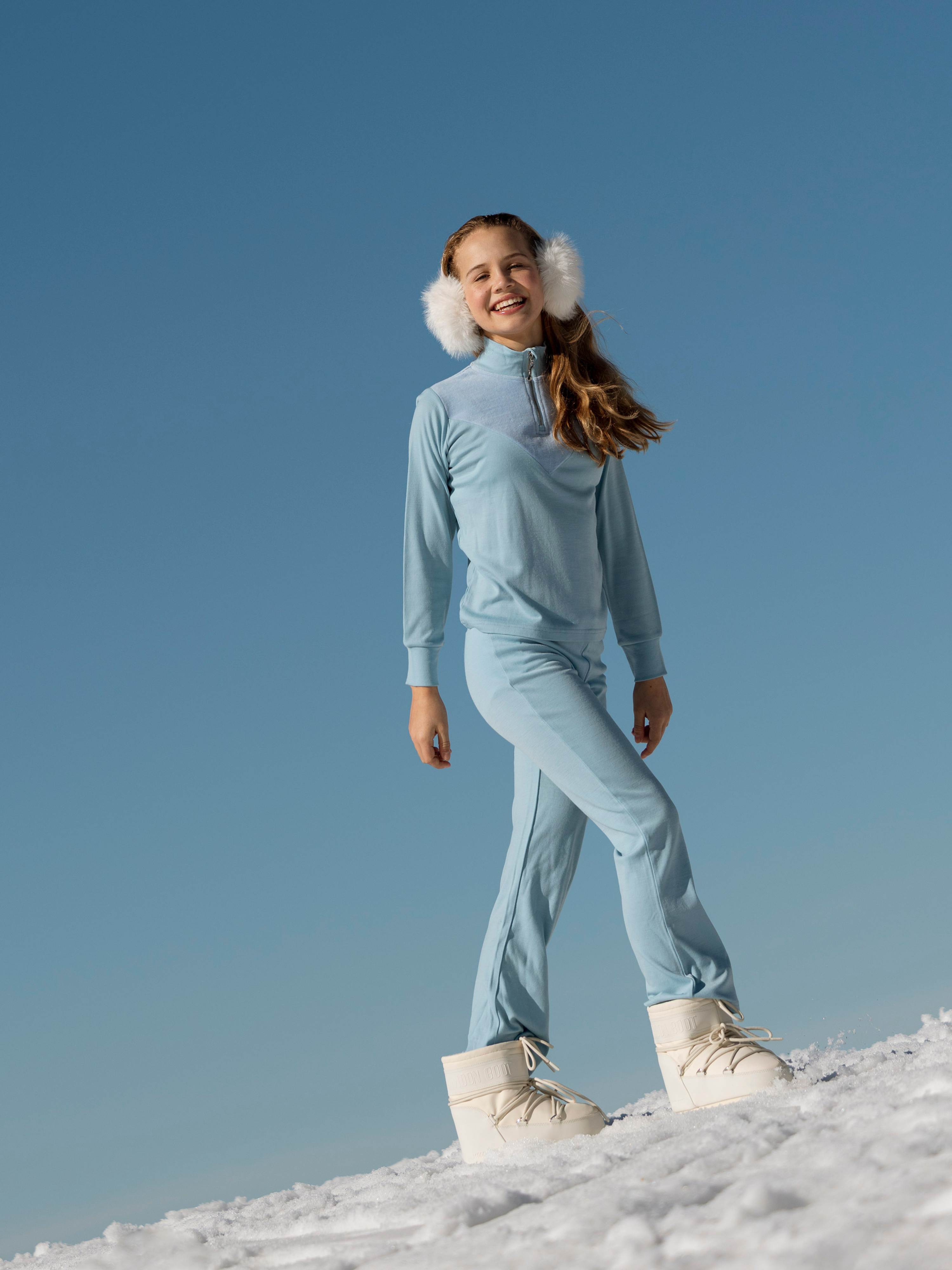 Sirdal Merino Slengbukse  Light Sky