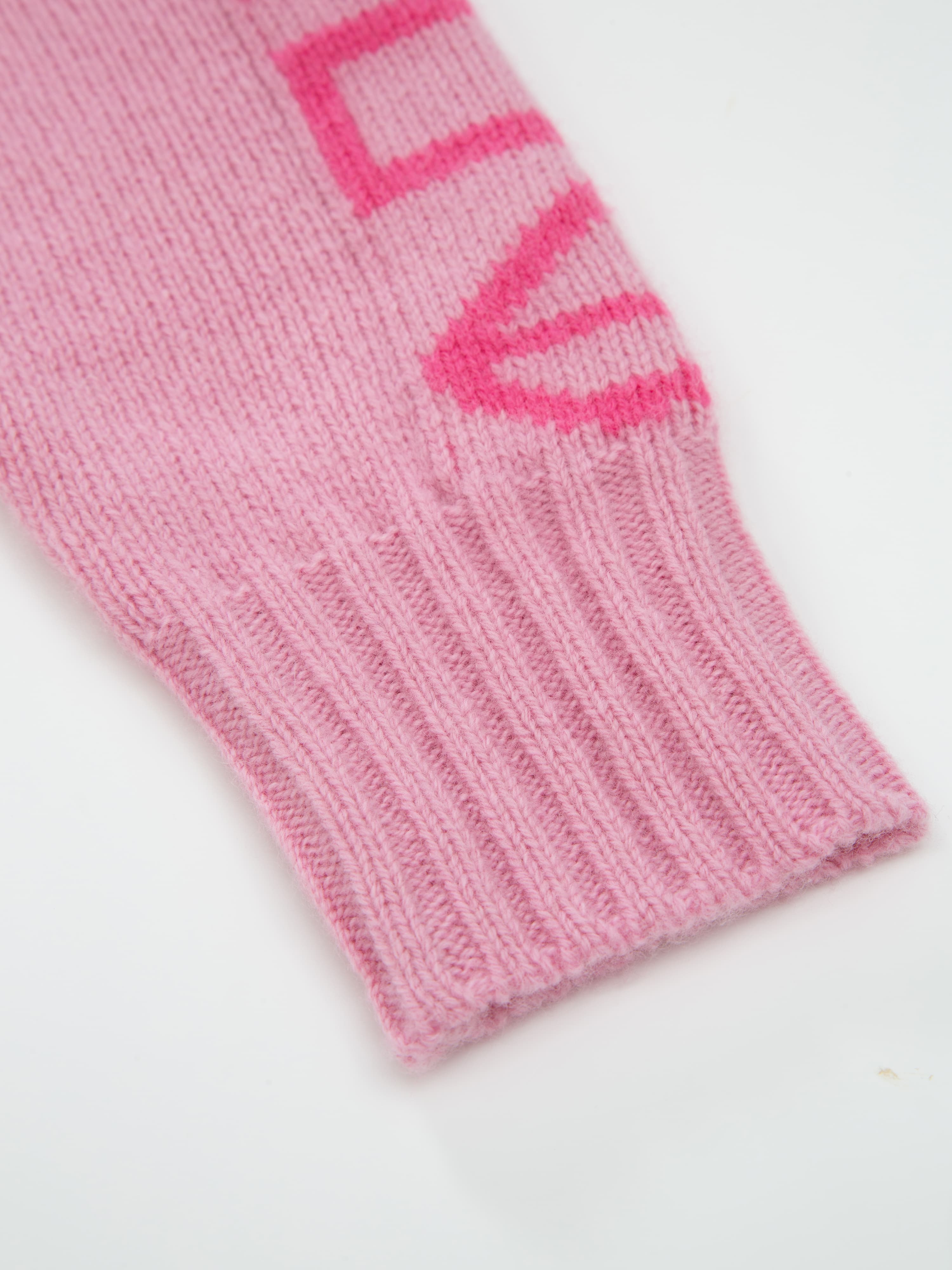 Solsiden Strikkegenser  Pink