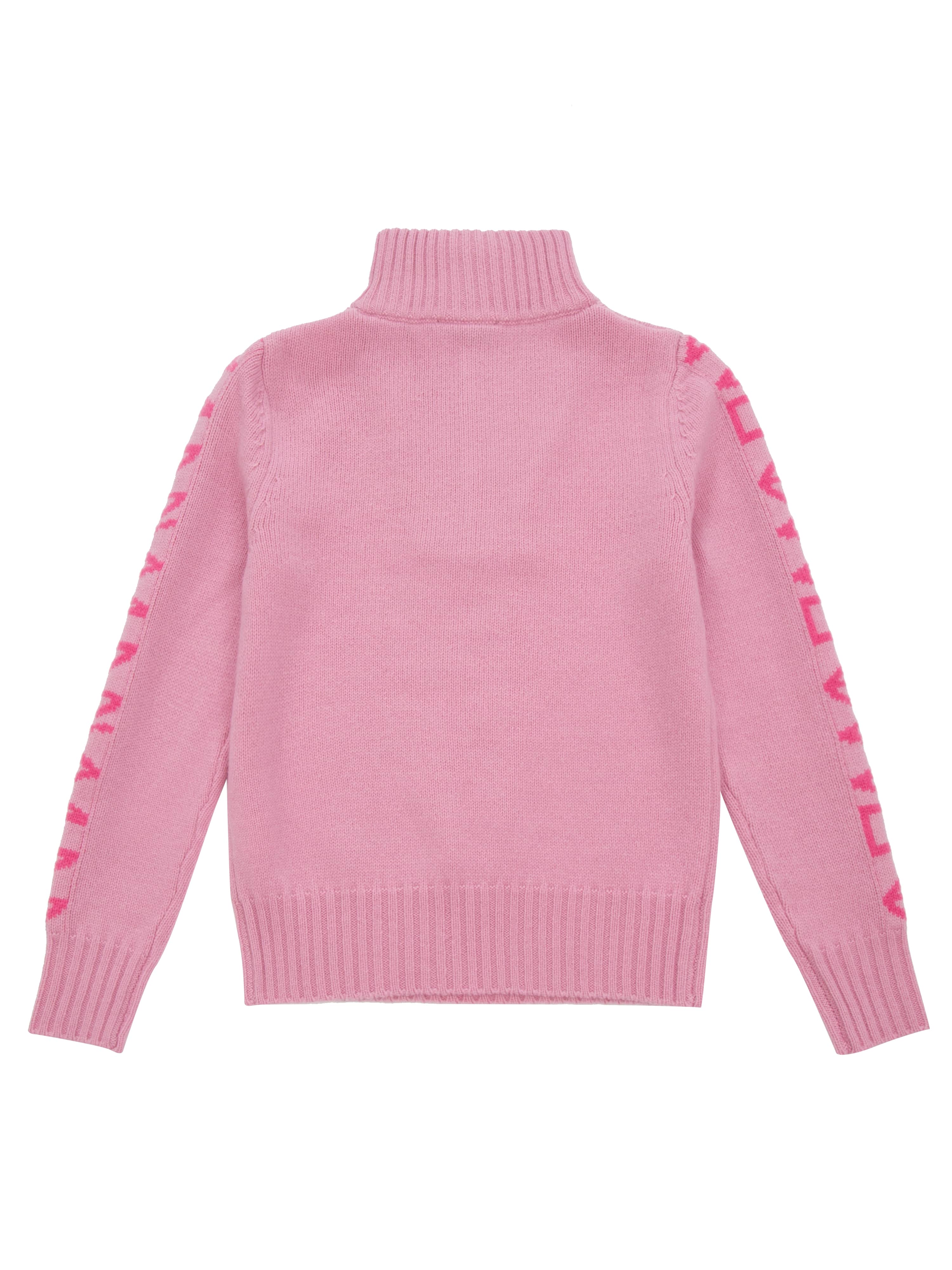 Solsiden Strikkegenser  Pink