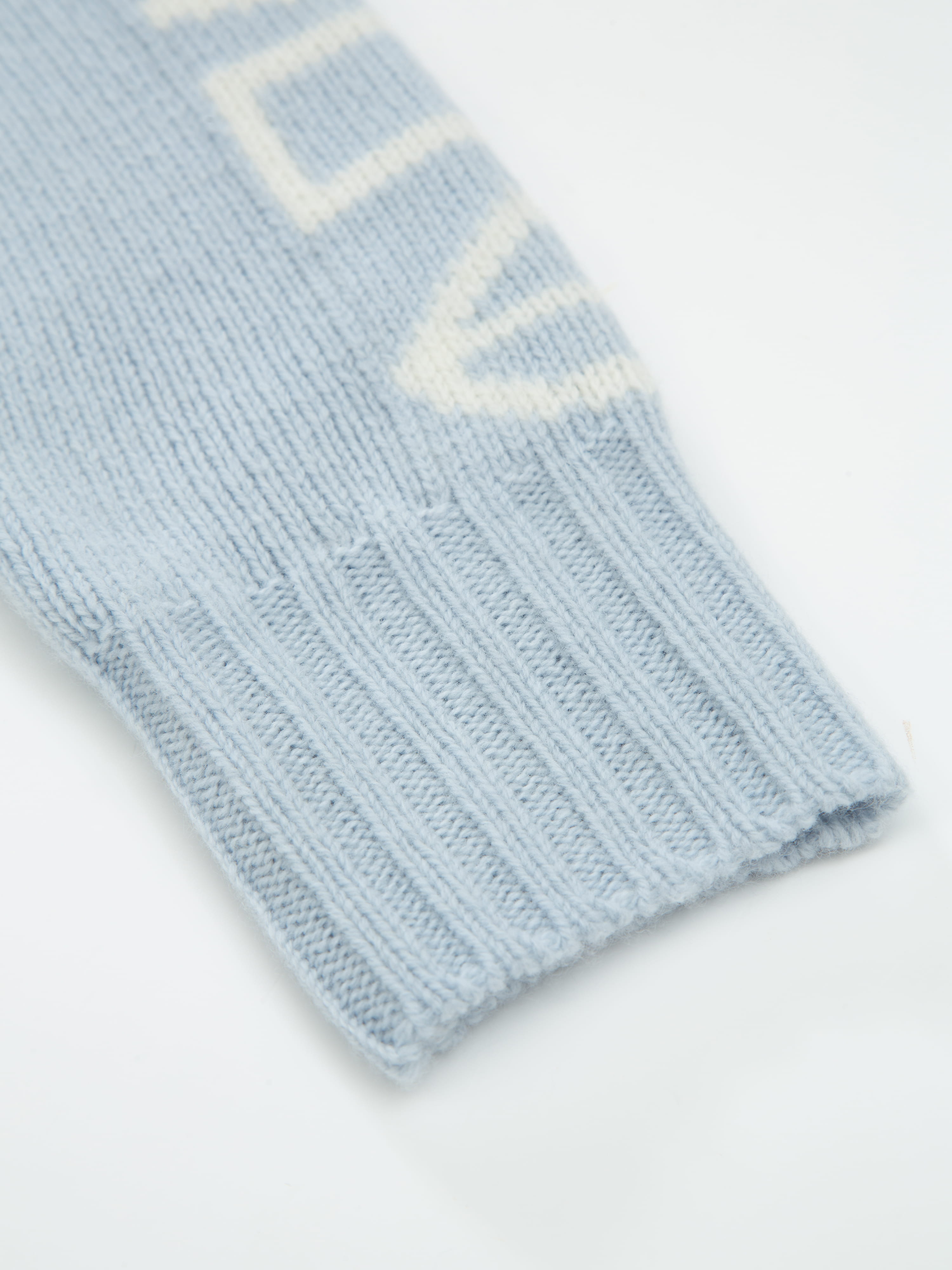 Solsiden Strikkegenser  Light Sky