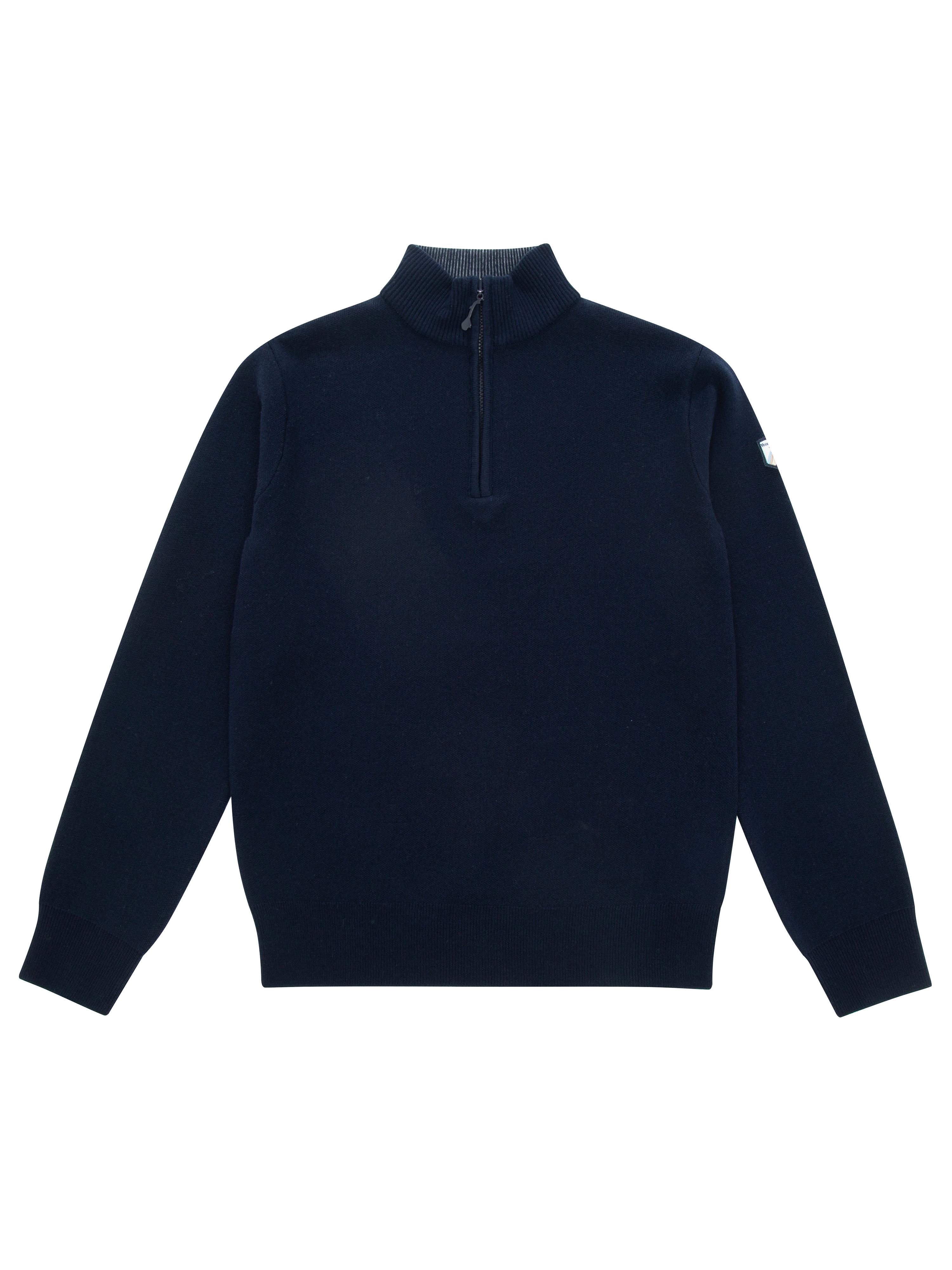 Tydal Half-zip Ullgenser Dark Blue