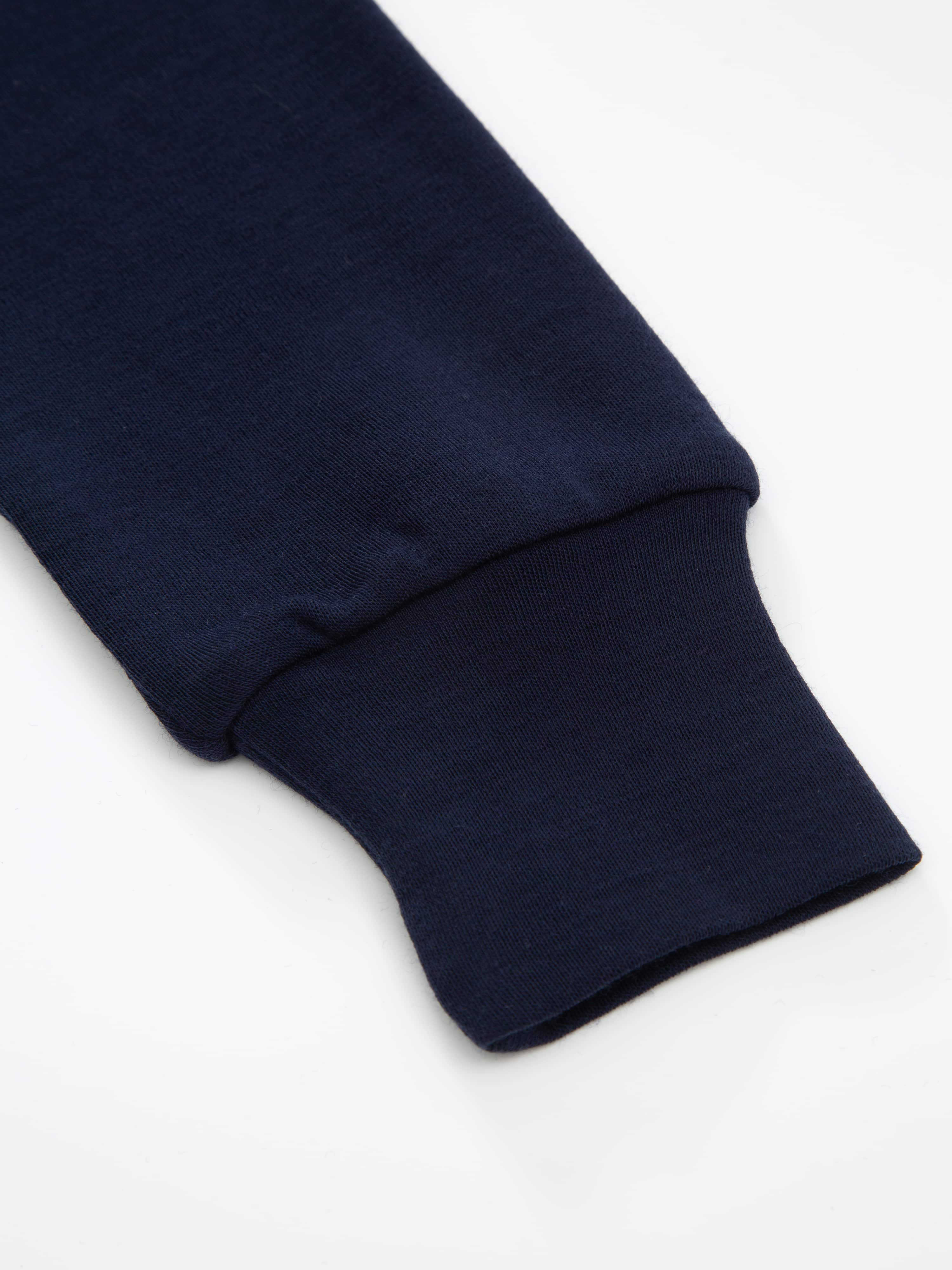 Veslepiggen Merino Half-zip Blue Ink